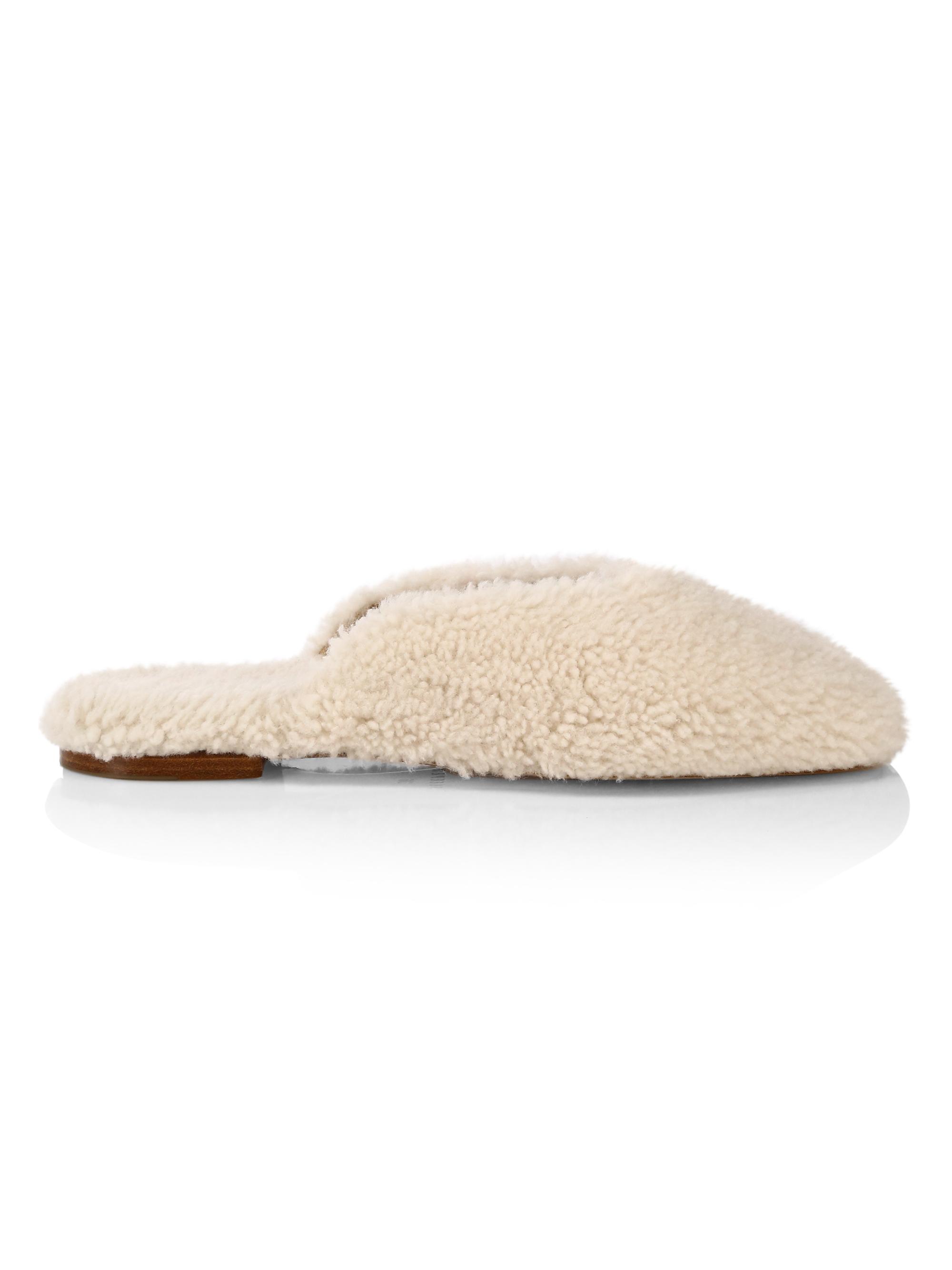 Sleeper Women's Shearling Slippers - Cream