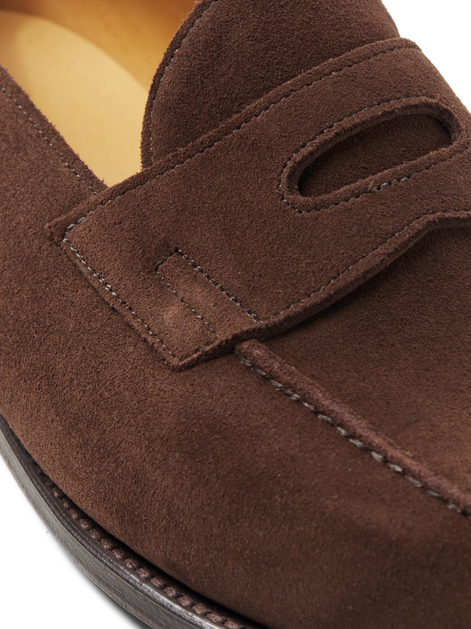 John Lobb Lopez Suede Loafers | Saks Fifth Avenue