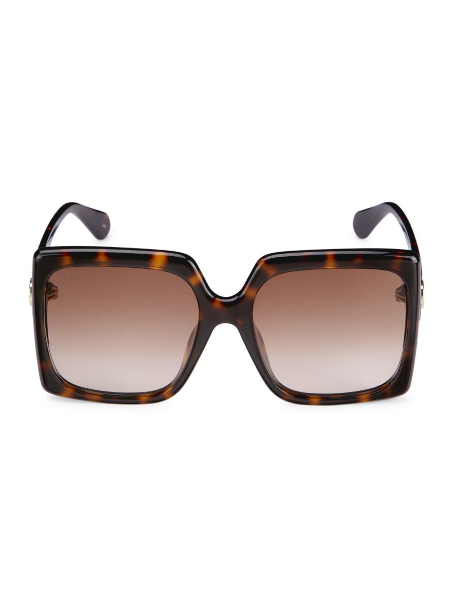 Shop Gucci Gucci Logo 59MM Oversized Square Sunglasses Shop Gucci Gucci Logo 59MM Oversized Square Sunglasses