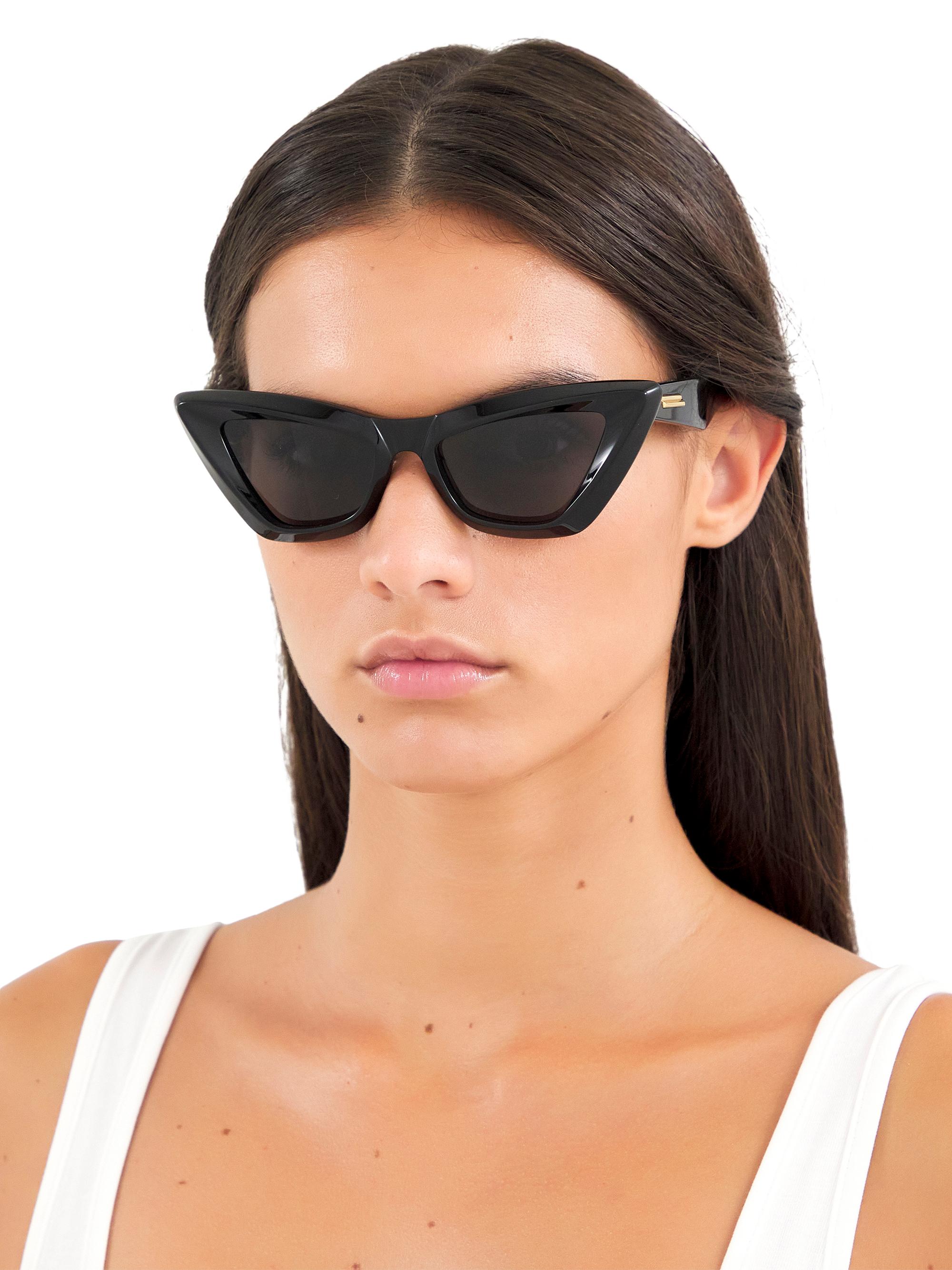 Bottega Veneta Minimalist 53MM Cat-Eye Sunglasses | Saks Fifth Avenue