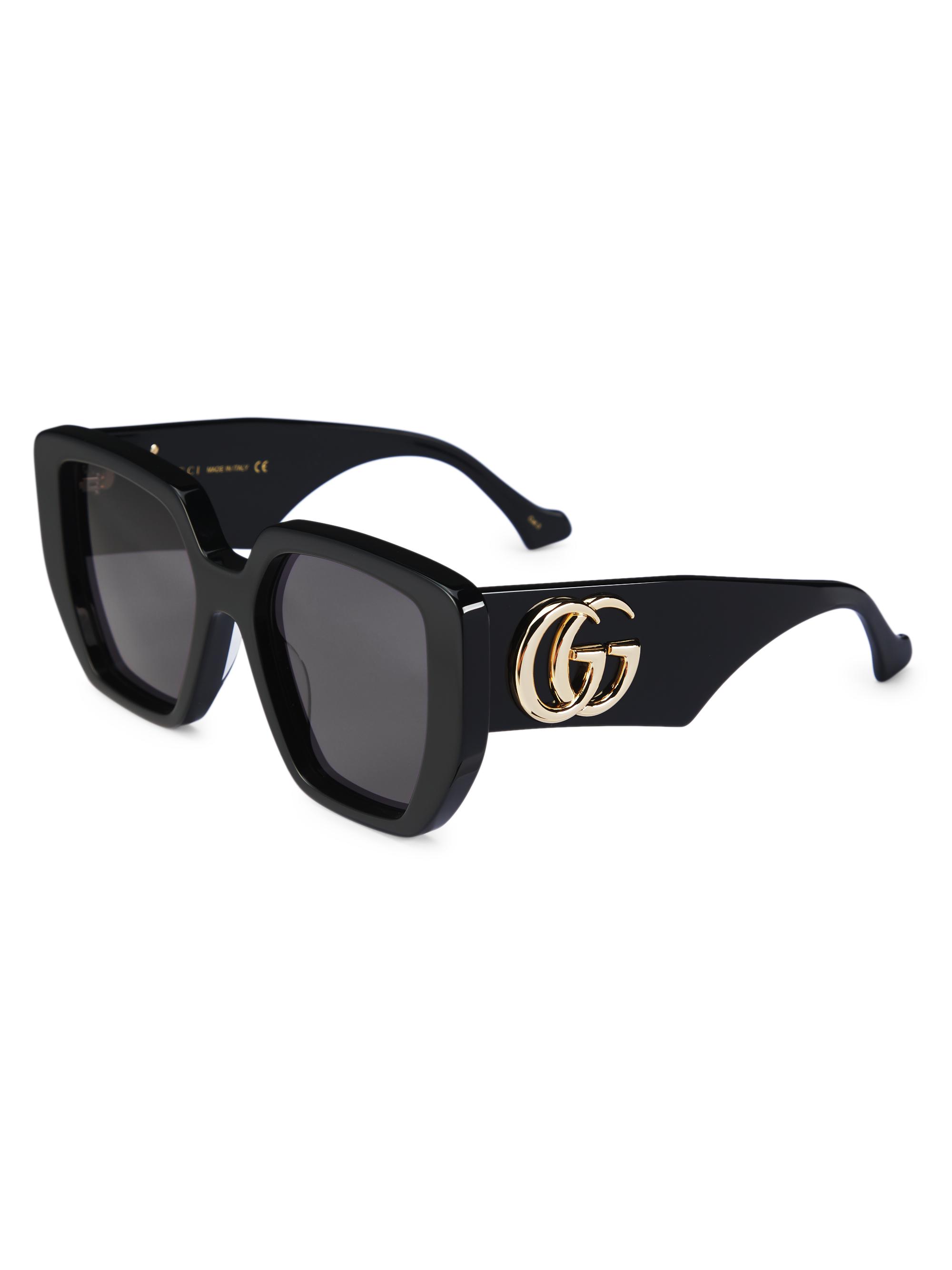 Gucci Minimal GG 54MM Cat-Eye Sunglasses | Saks Fifth Avenue