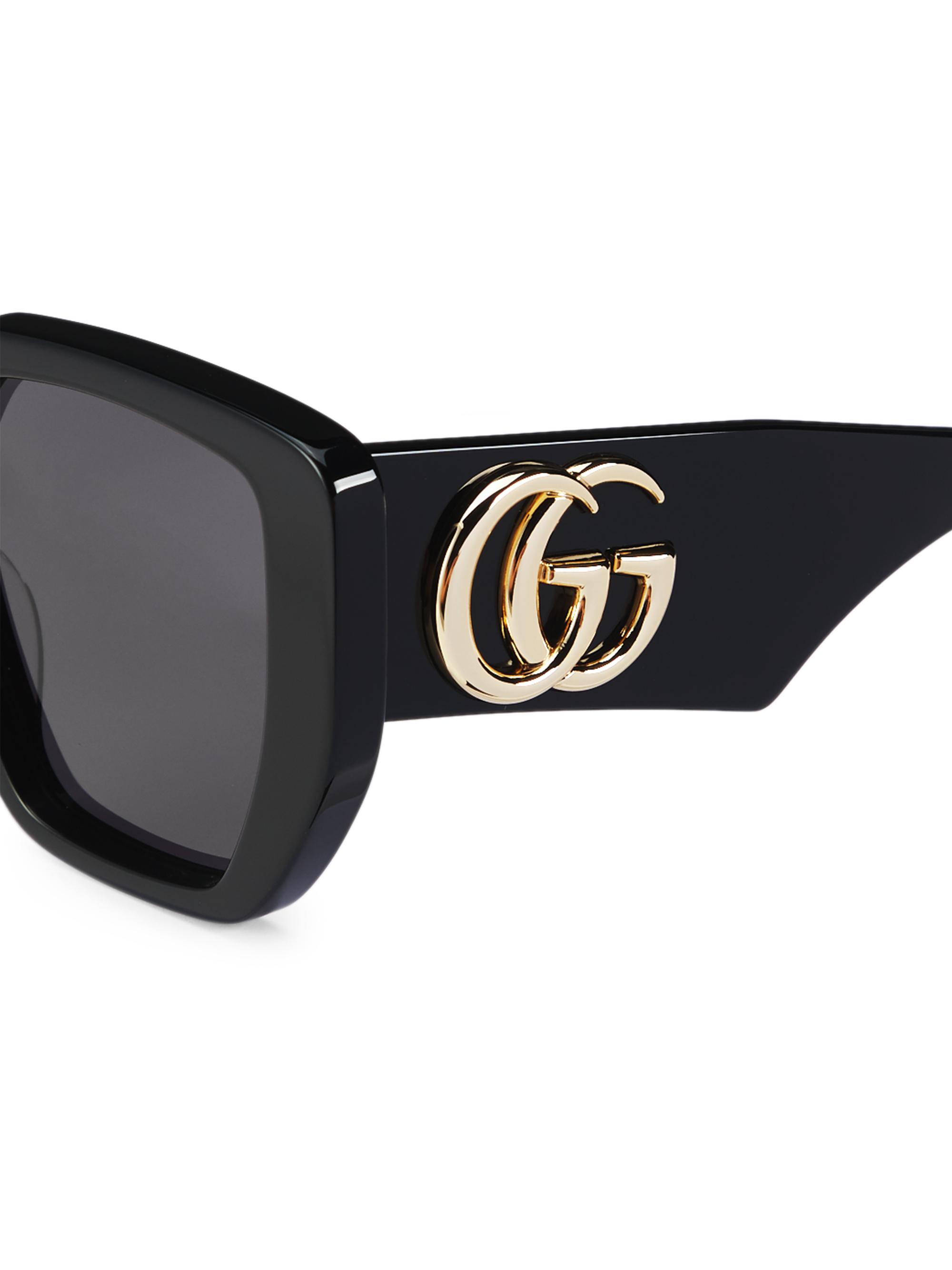 Gucci サングラス Gucci Gucci Generation 54MM Oversized Rectangular Sunglasses
