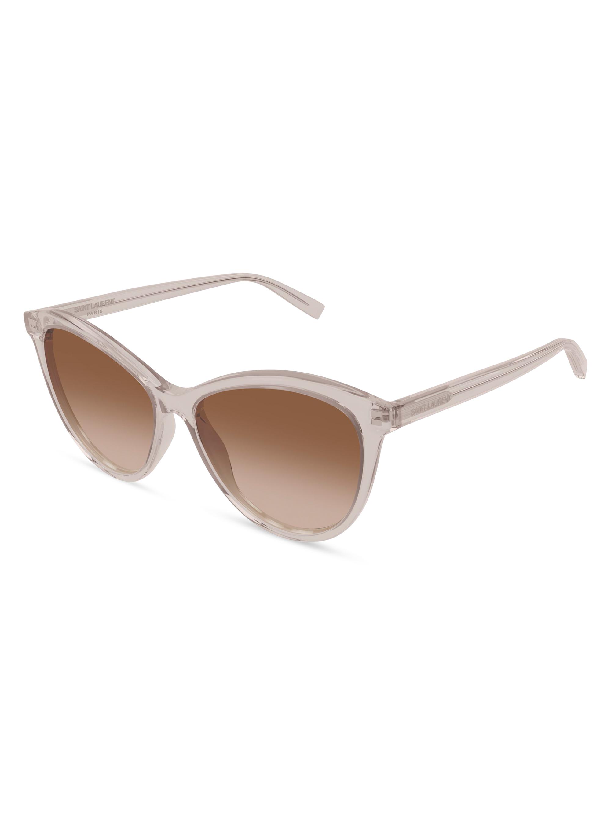 Saint Laurent Women's Classic 57MM Cat-Eye Sunglasses - Pink