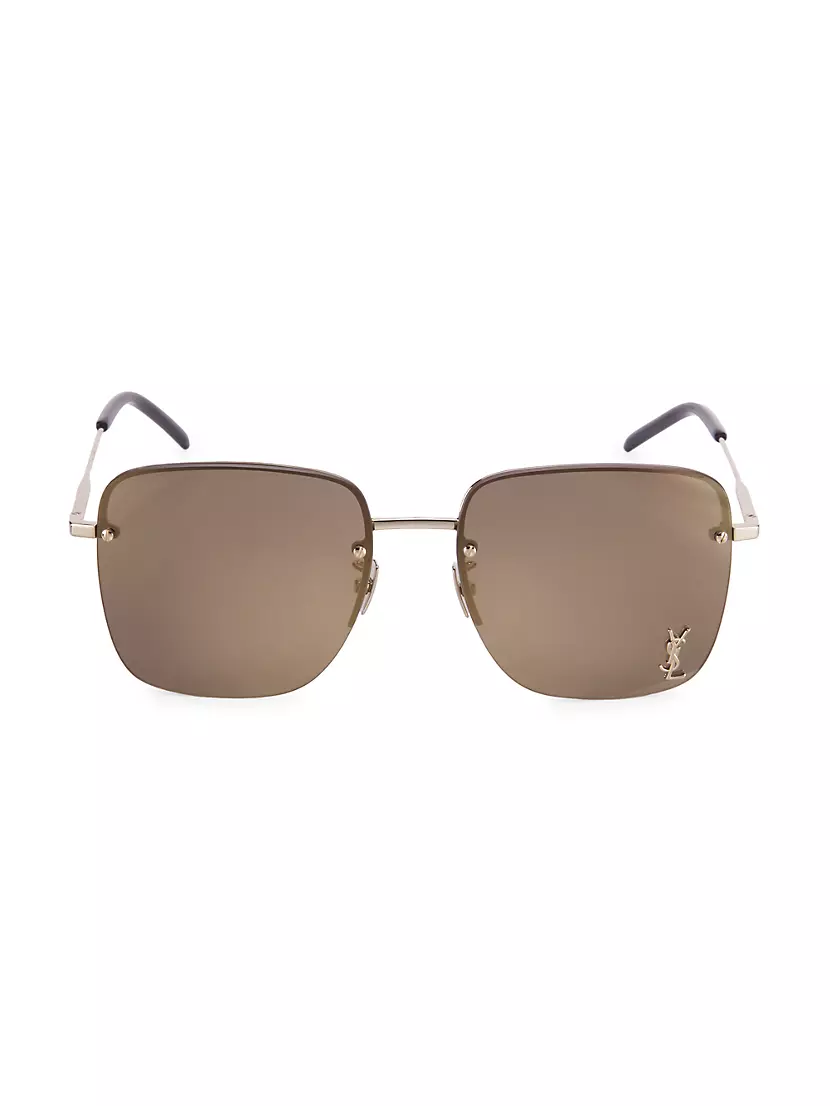Louis Vuitton LV Moon Metal Square Sunglasses