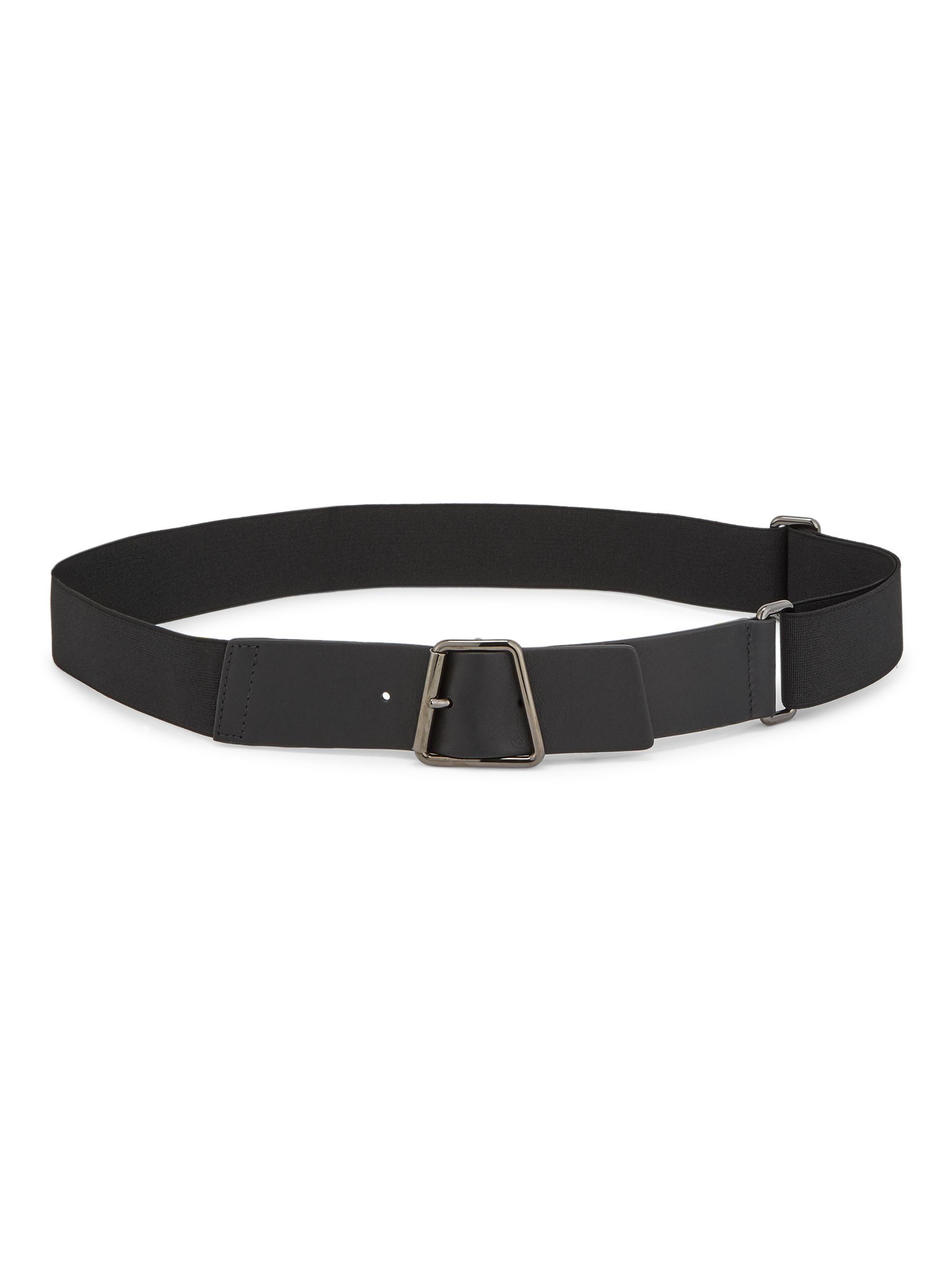 Akris Women's Leather Belt - Black
