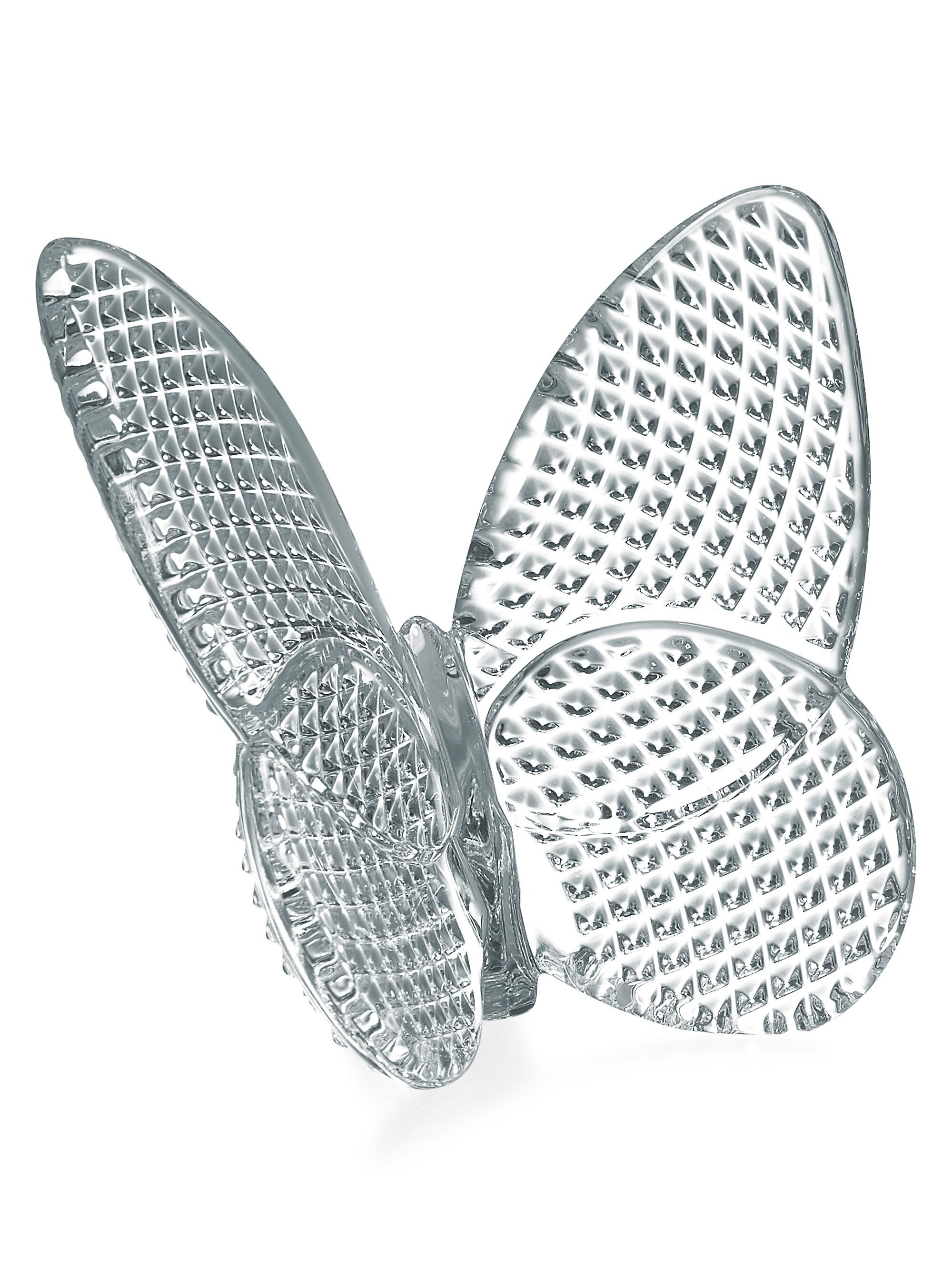 Baccarat Papillon Lucky Diamond Crystal Butterfly