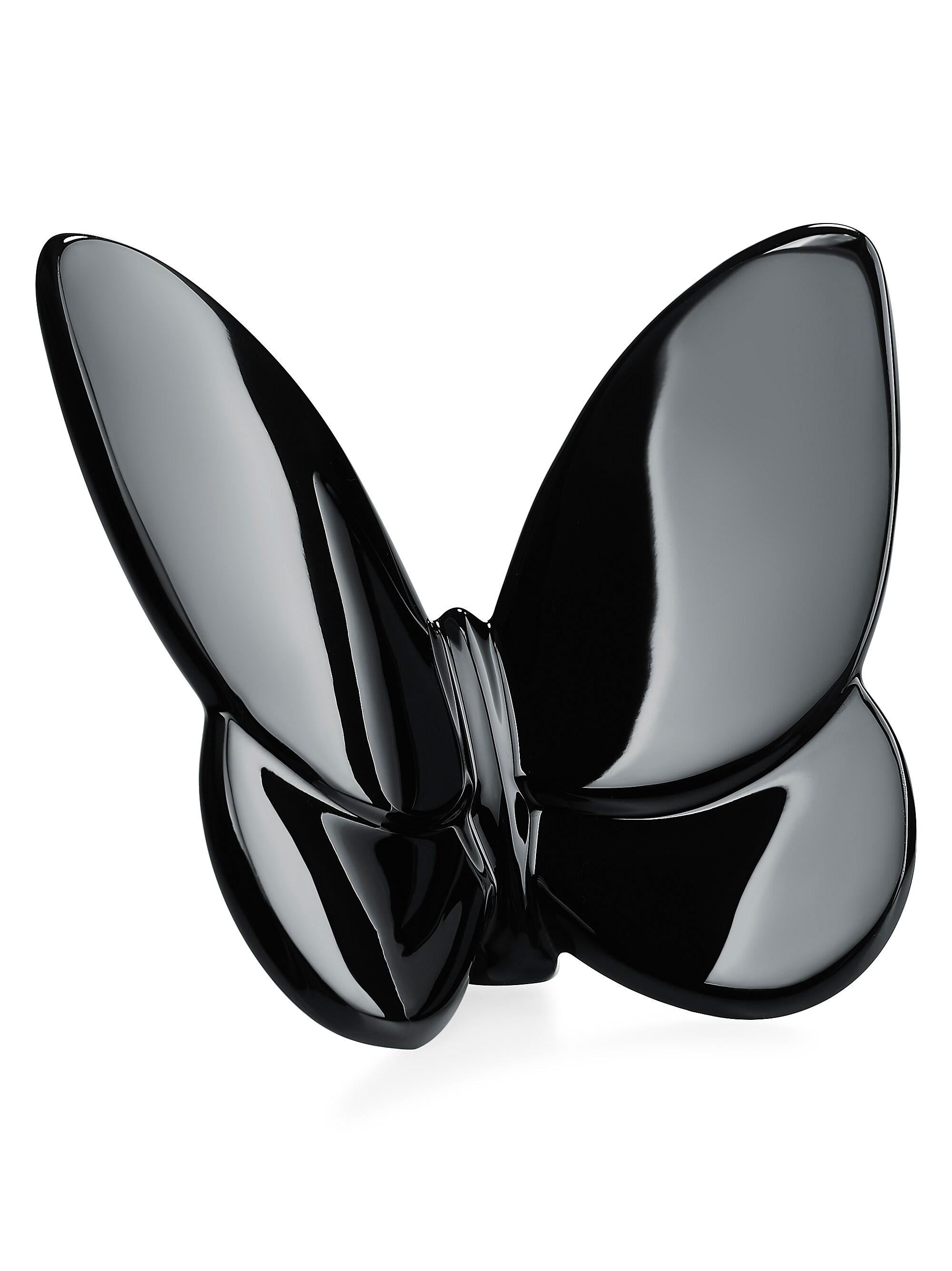 新品 Baccarat クリスタル ラッキーバタフライ BLACK パピヨン Baccarat Papillon Lucky Crystal Butterfly | Saks Fifth Avenue