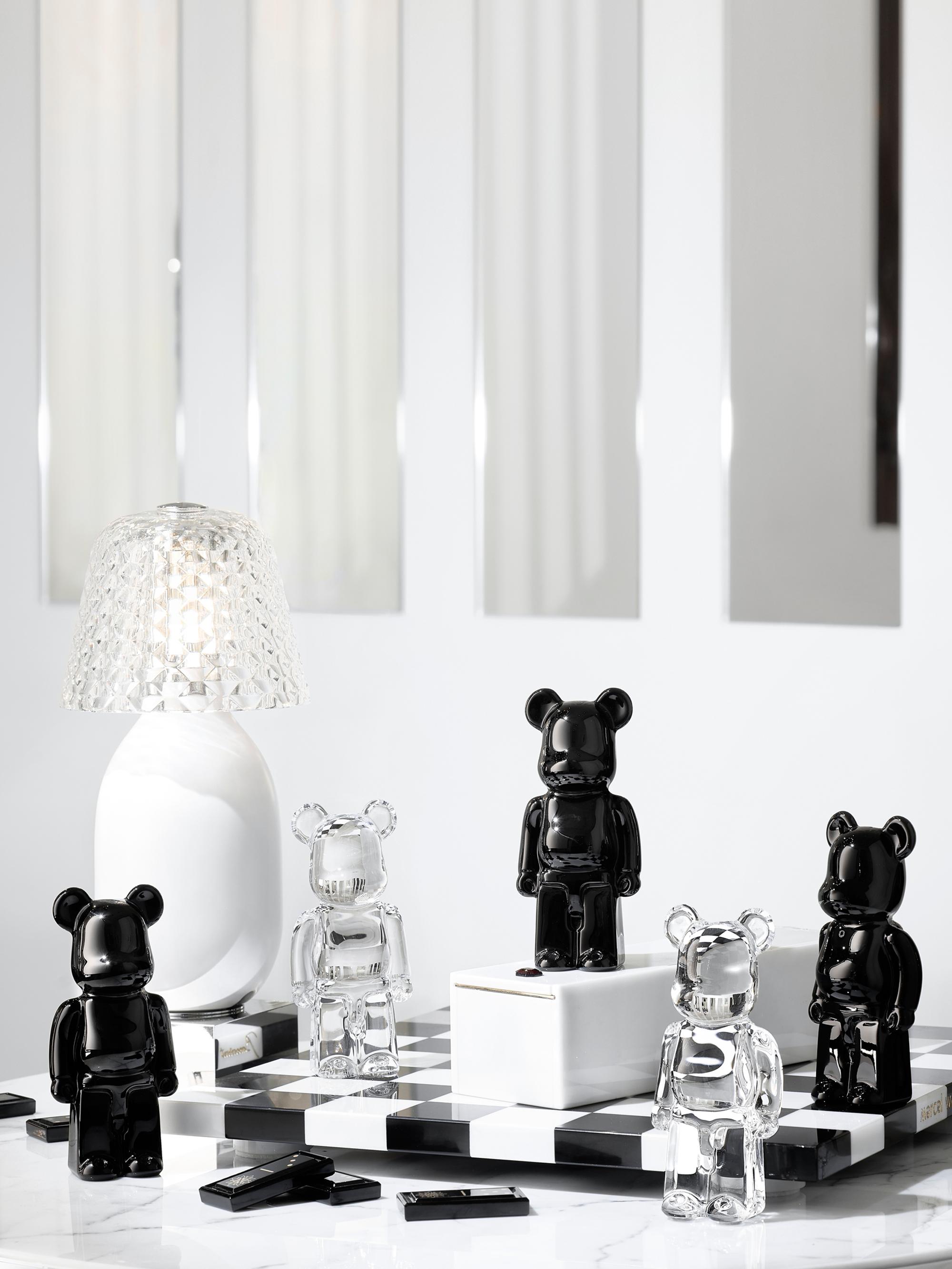 Be@rbrick Black Bear Sculpture
