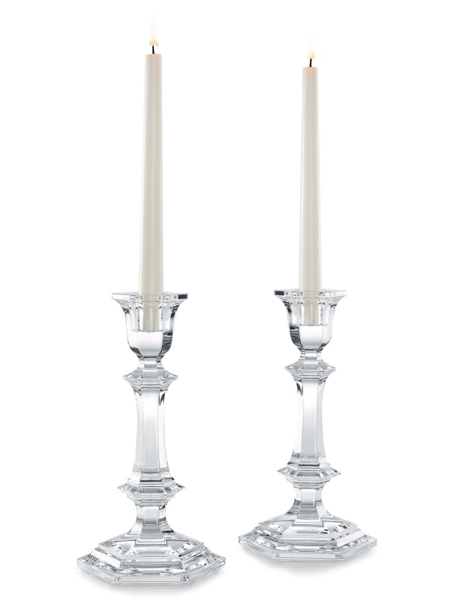Baccarat Harcourt 2-Piece Candlestick Set | Saks Fifth Avenue