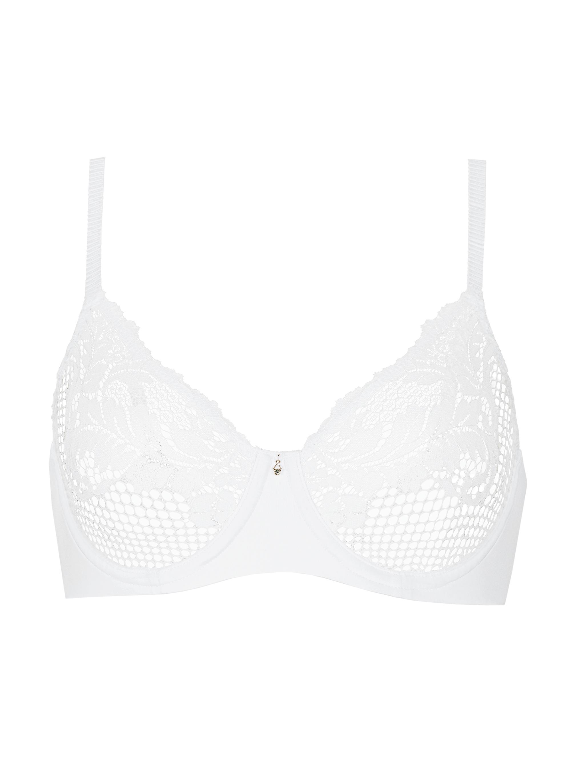 Le Mystere Women's Lace Allure Unlined Bra - Coconut