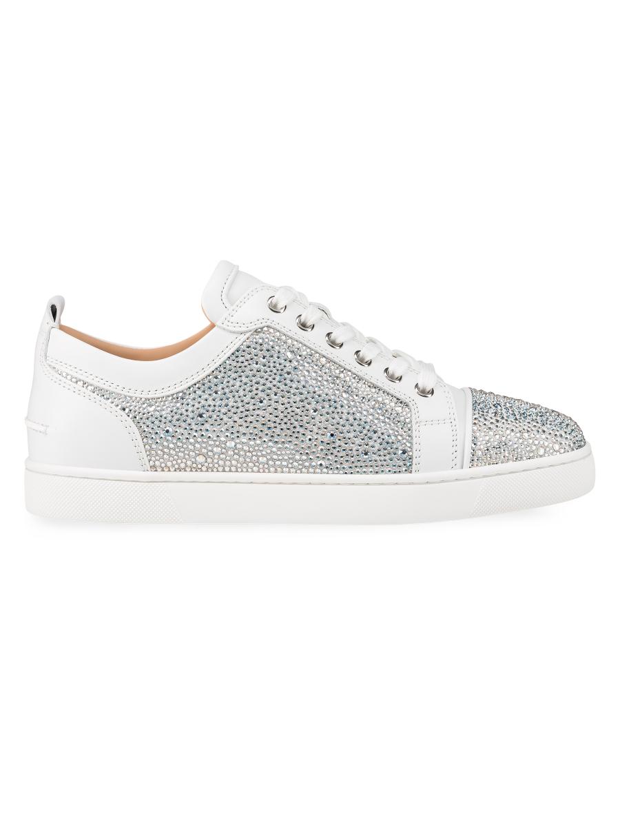 Christian Louboutin Louis Junior Strass Low-Top Sneakers