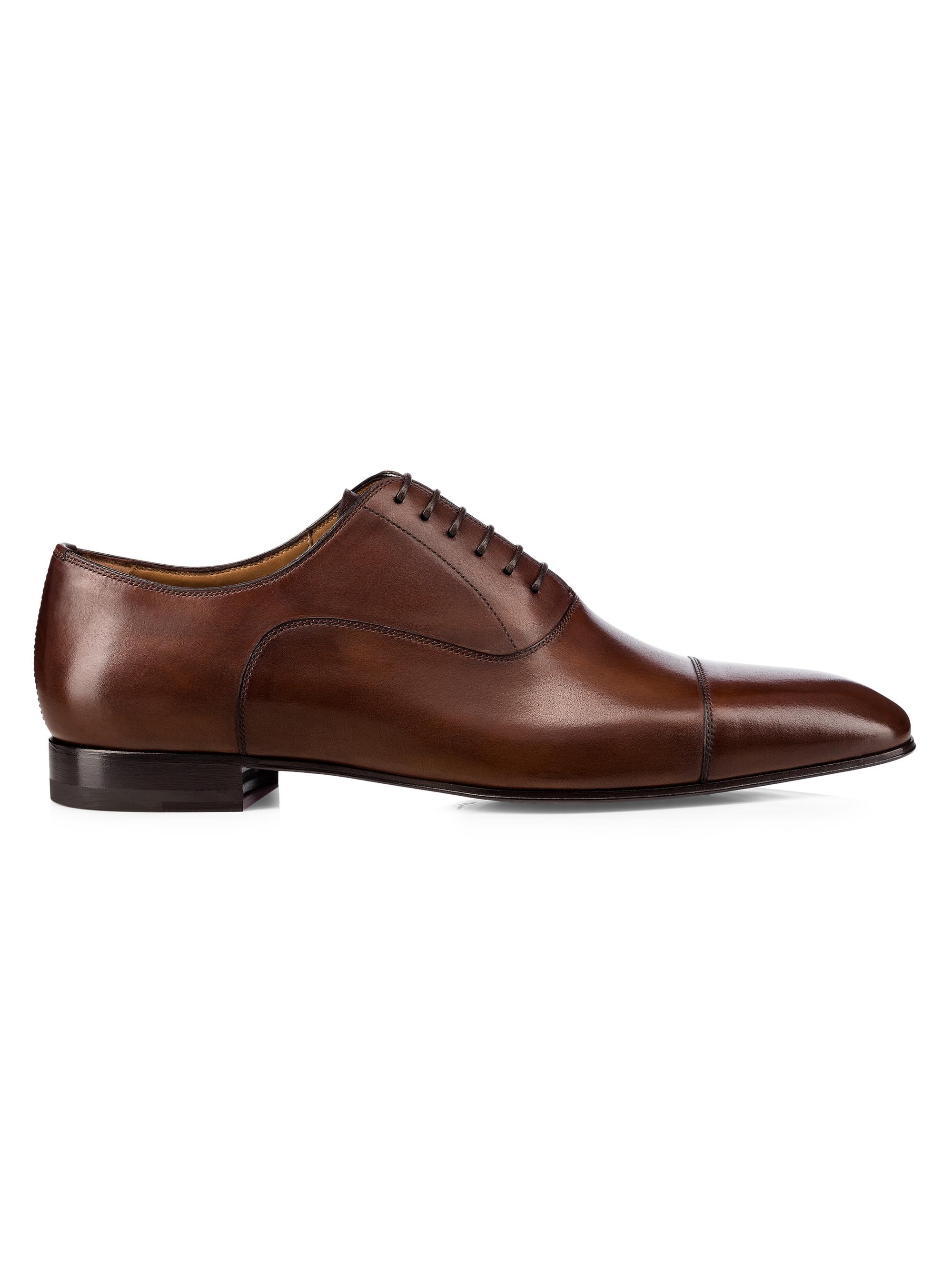 Christian Louboutin Men's Greggo Dress Shoes - Brown