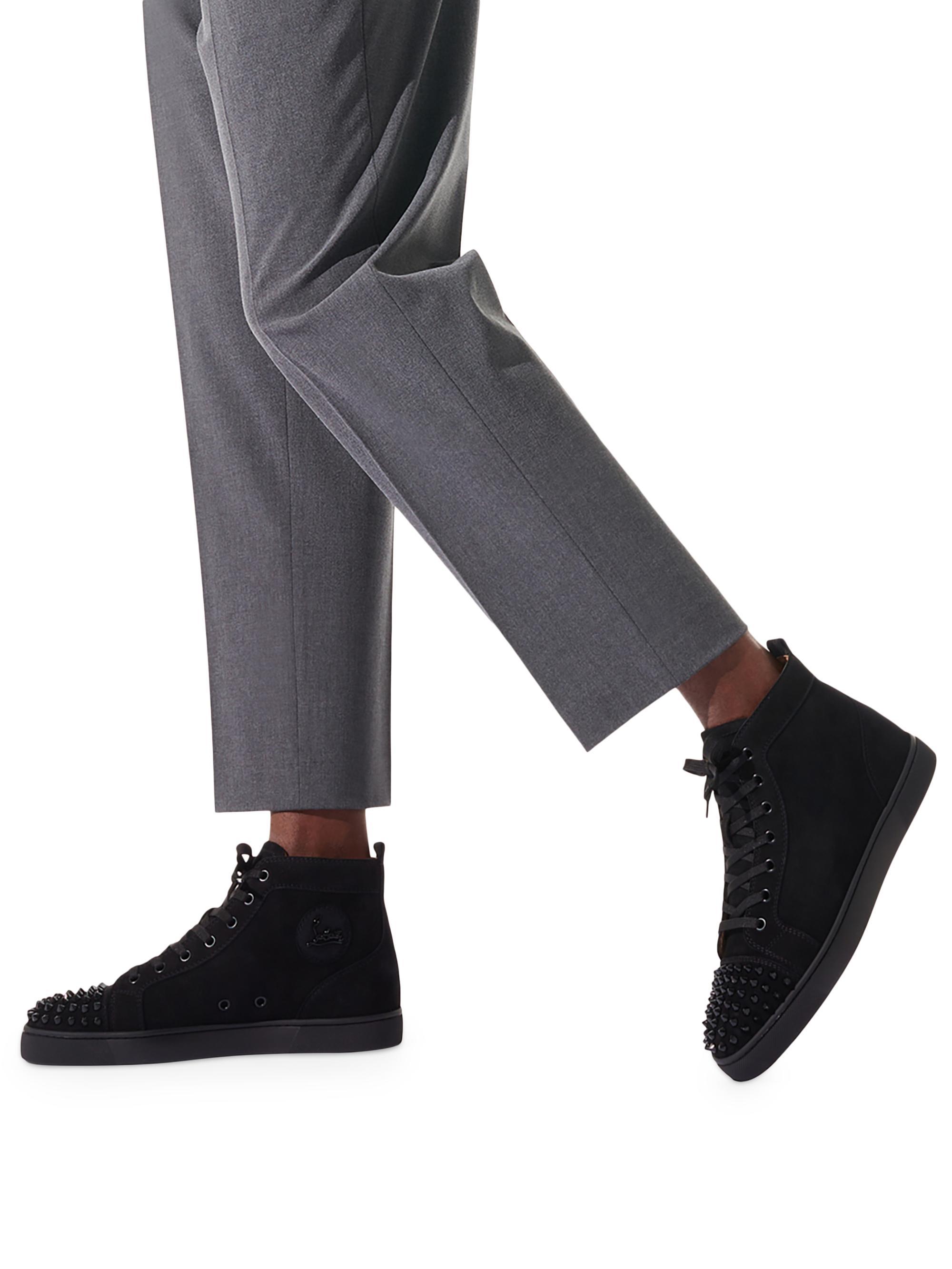 Christian Louboutin Lou Spikes Sneakers | Saks Fifth Avenue