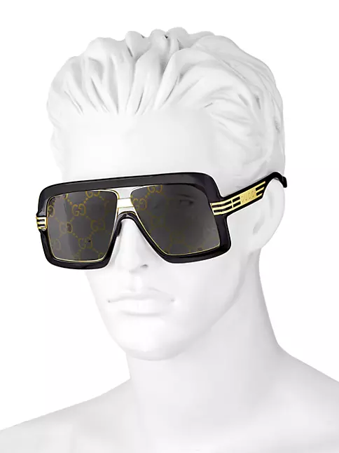 Gucci Eyewear mask-shaped sunglasses