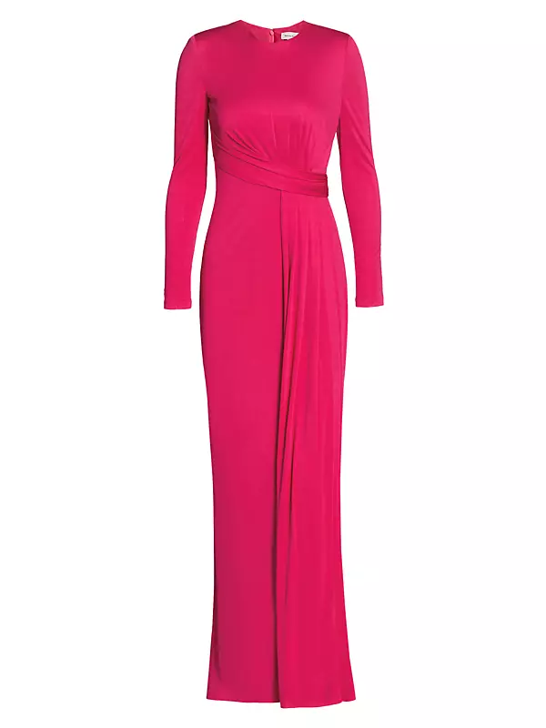 Draped Jersey Gown