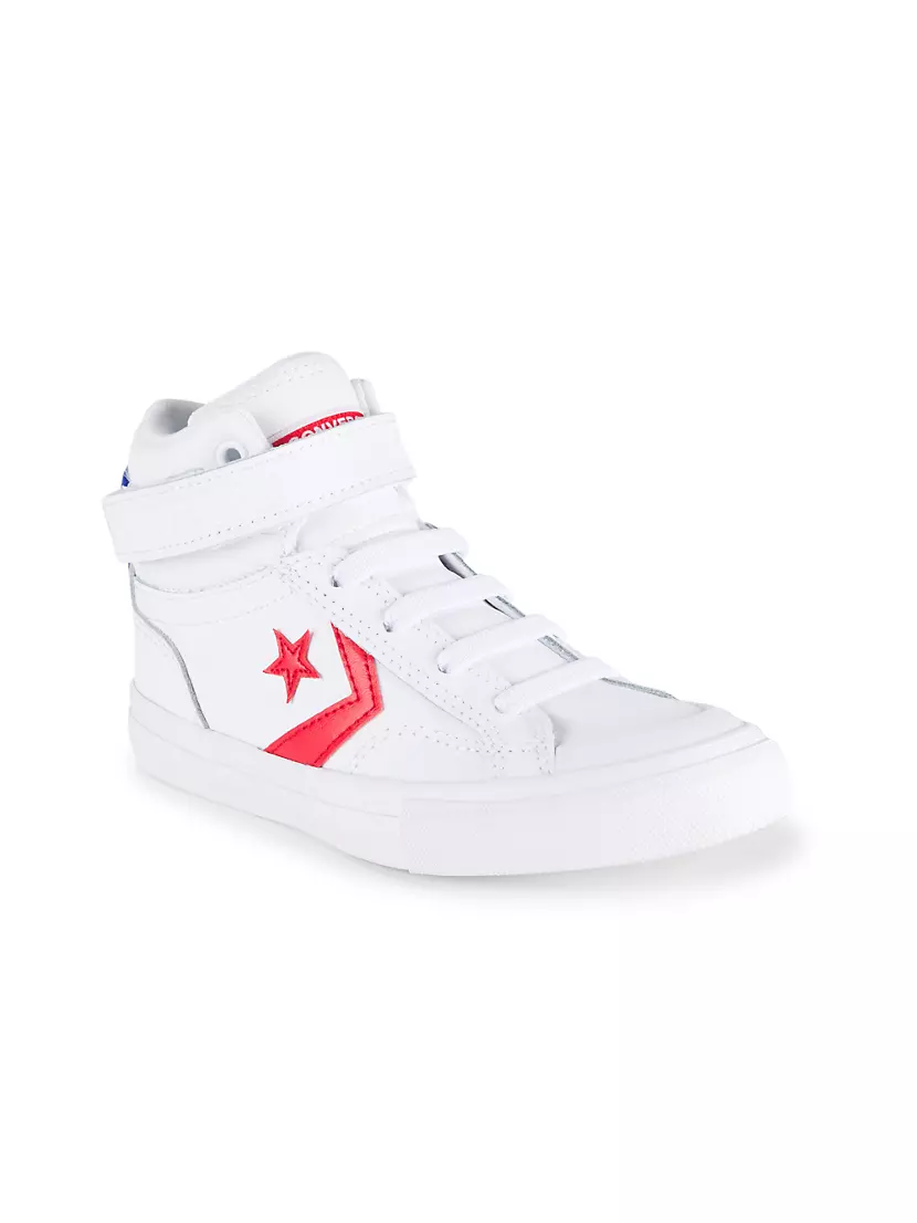 Shop Converse Little Boy\'s and Boy\'s Varsity Leather Pro Blaze Strap  Sneakers | Saks Fifth Avenue | Sneaker high