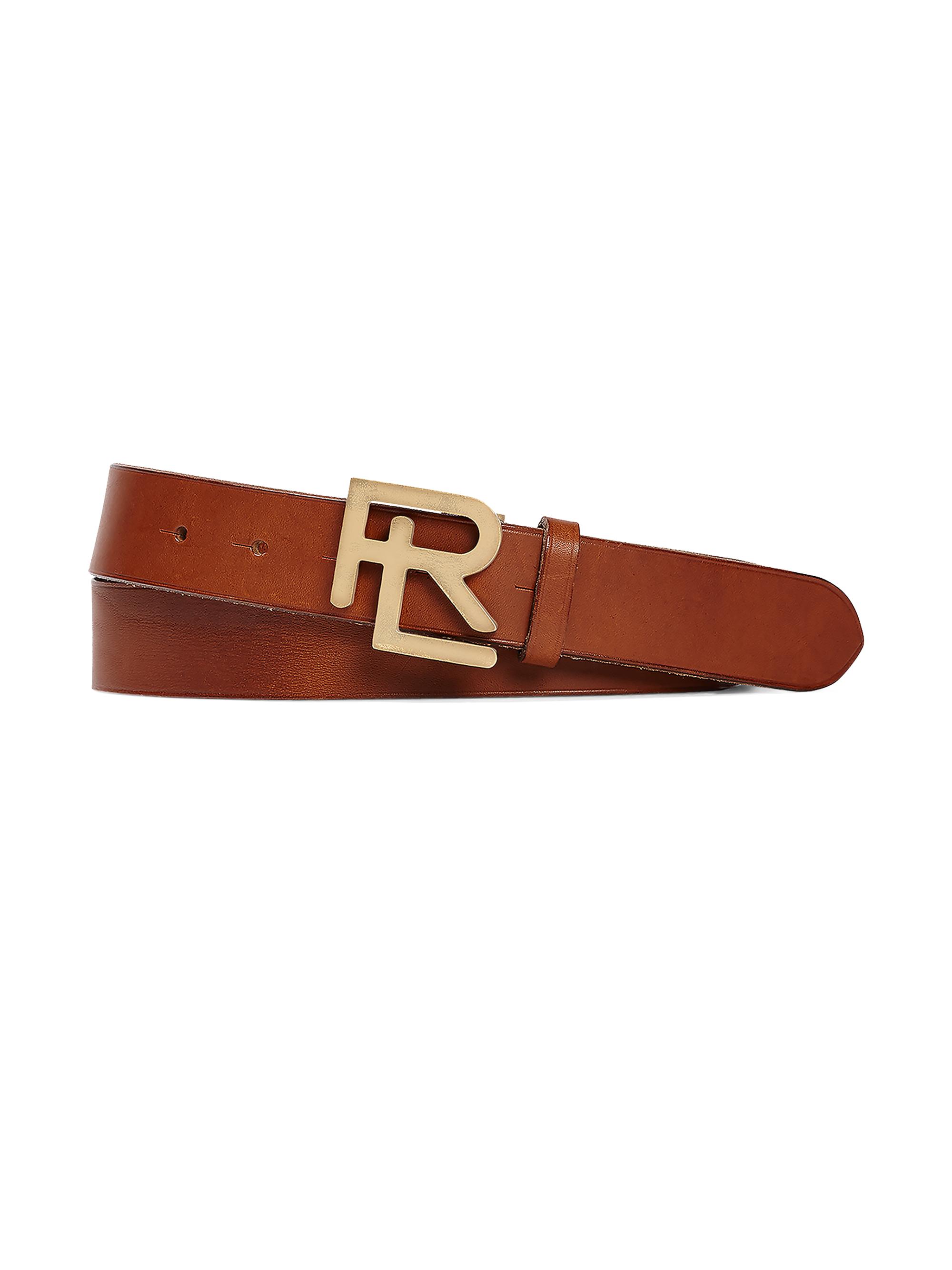 Ralph Lauren Purple Label RL Vachetta Leather Belt | Saks Fifth Avenue