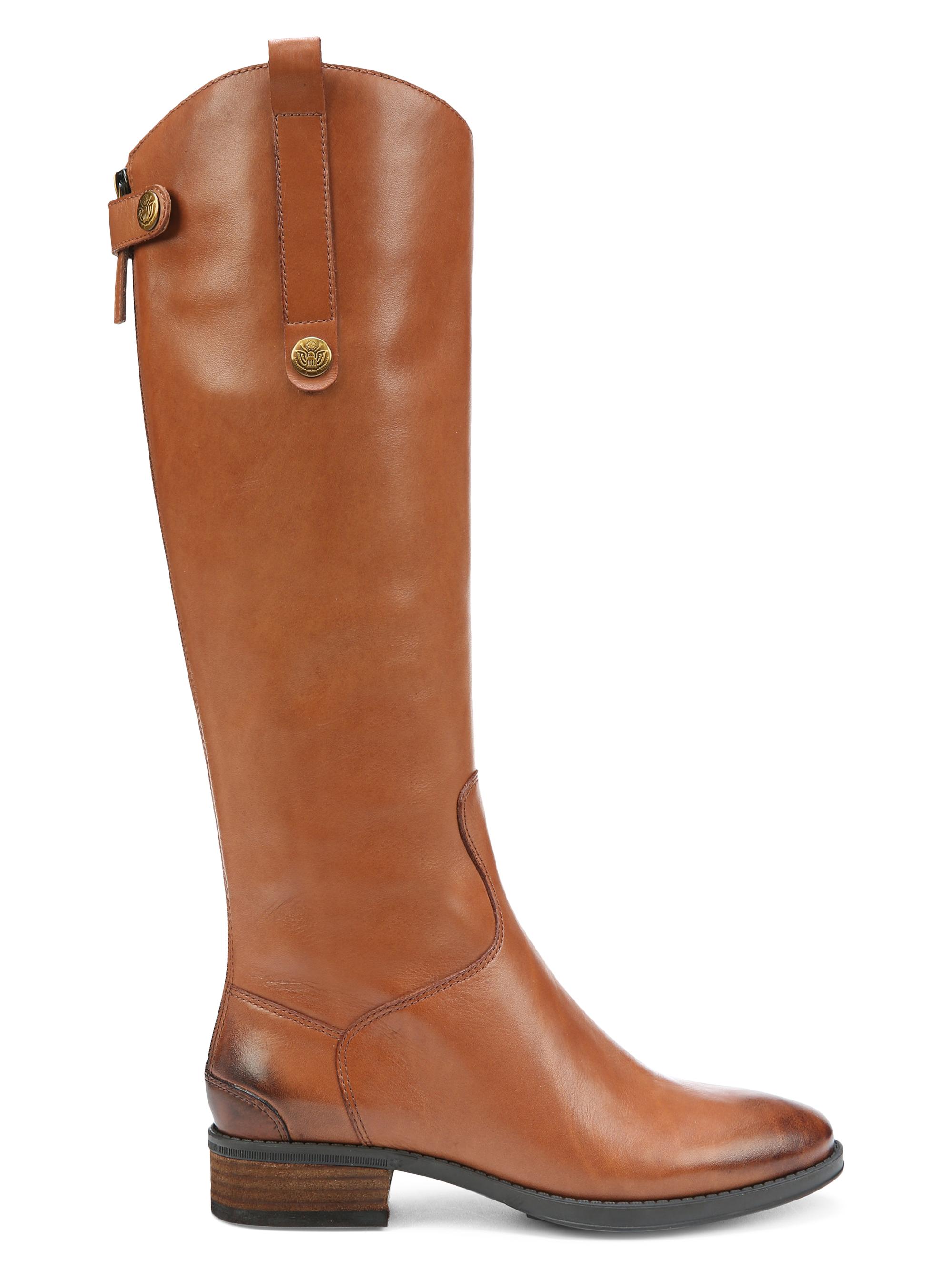 Sam Edelman Women's Penny Leather Riding Boots - Whiskey