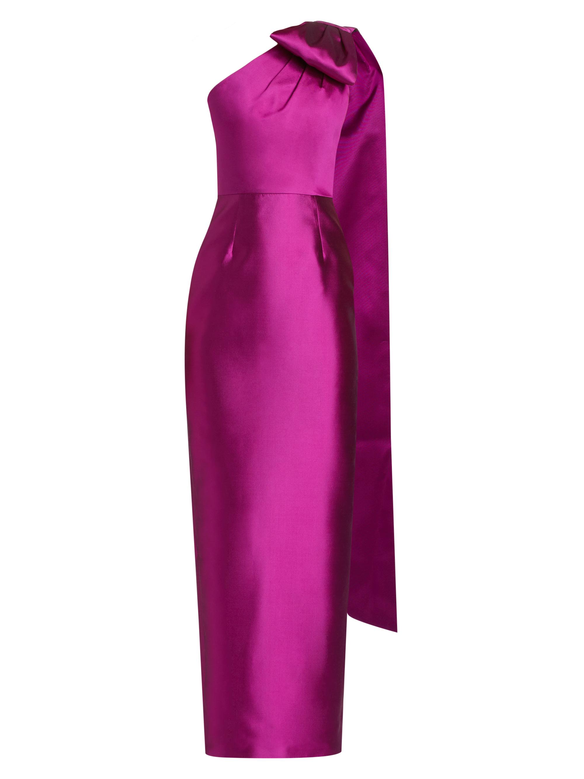 Alexia María Women's Gabriella Column Gown - Violet