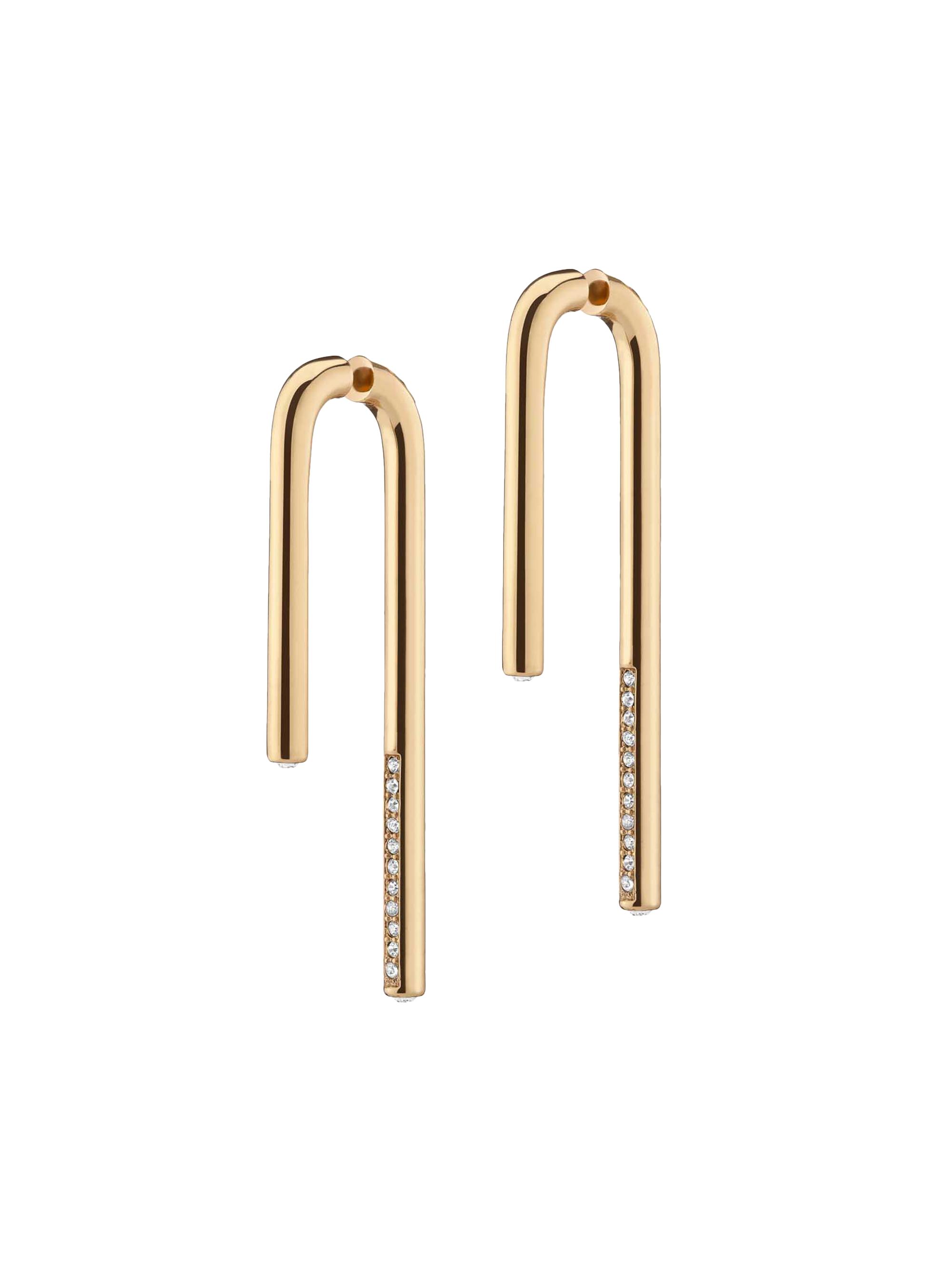 Demarson Women's Celeste 12K Goldplated & Crystal Drop Earrings - Gold