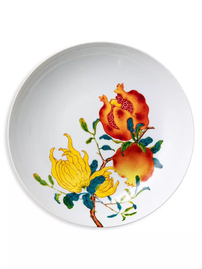 Raynaud Harmonia Porcelain Rim Soup Plate
