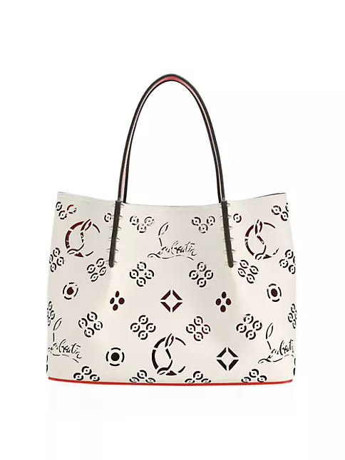 Christian Louboutin - Cream Shoe Clasp Handbag