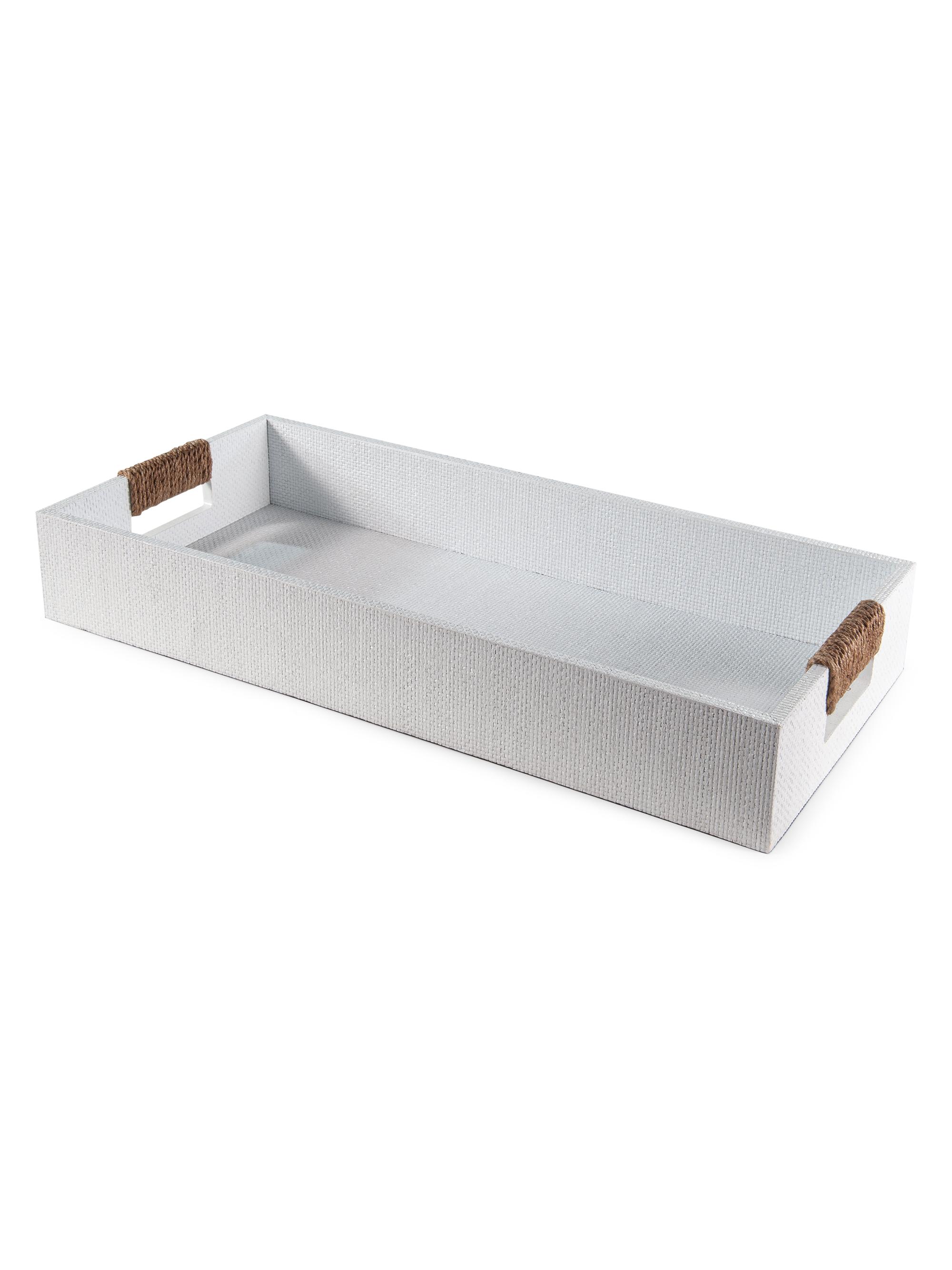 Regina Andrew Logia Small Rectangle Tray - White
