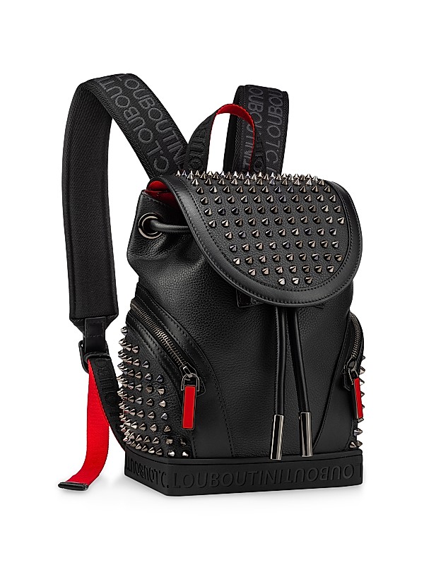 Shop Christian Louboutin Explorafunk Small Calf Leather Shop Christian Louboutin Explorafunk Small Calf Leather
