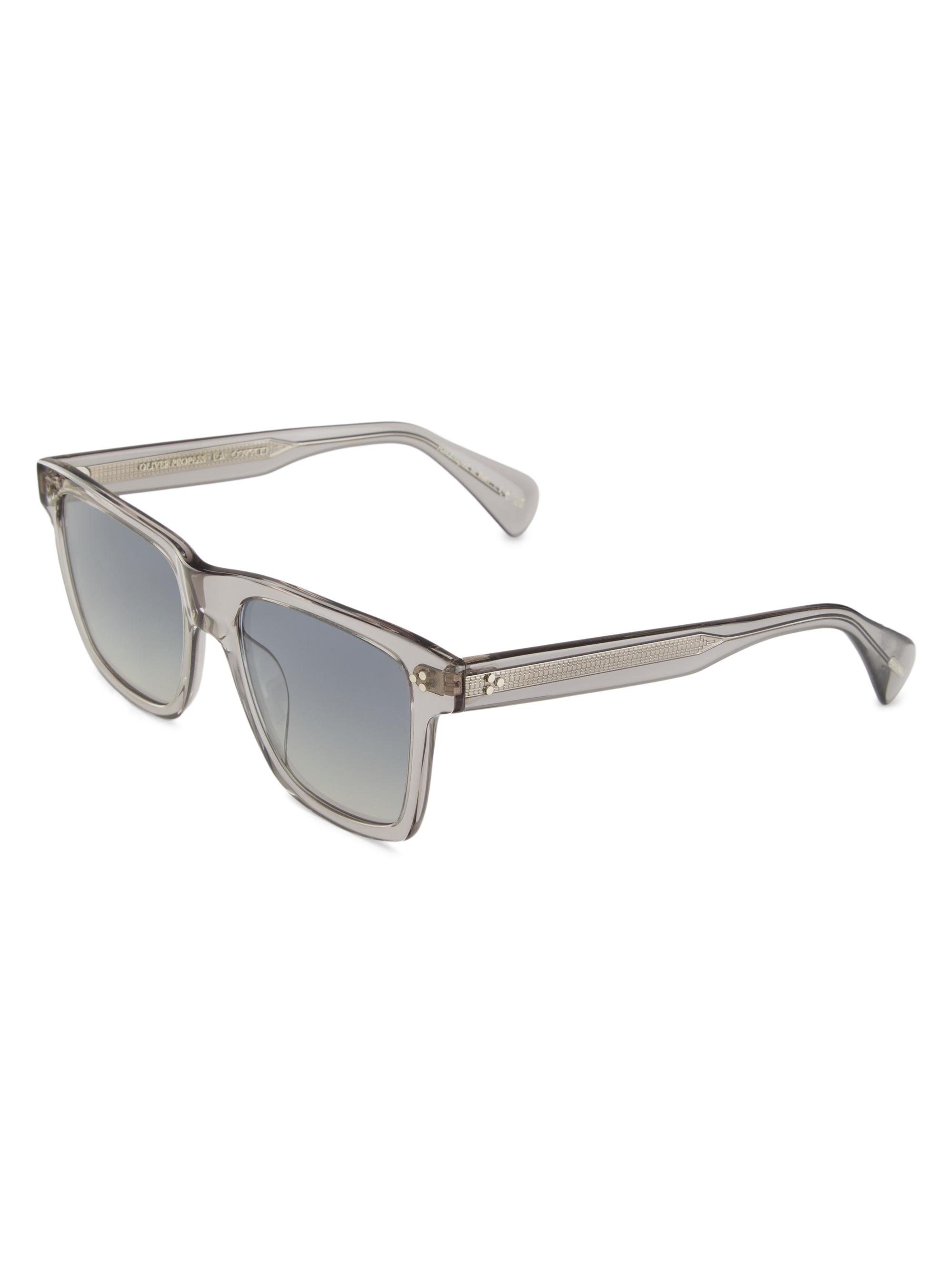 Oliver Peoples Men's Casian 54MM Square Sunglasses - Grey Grey