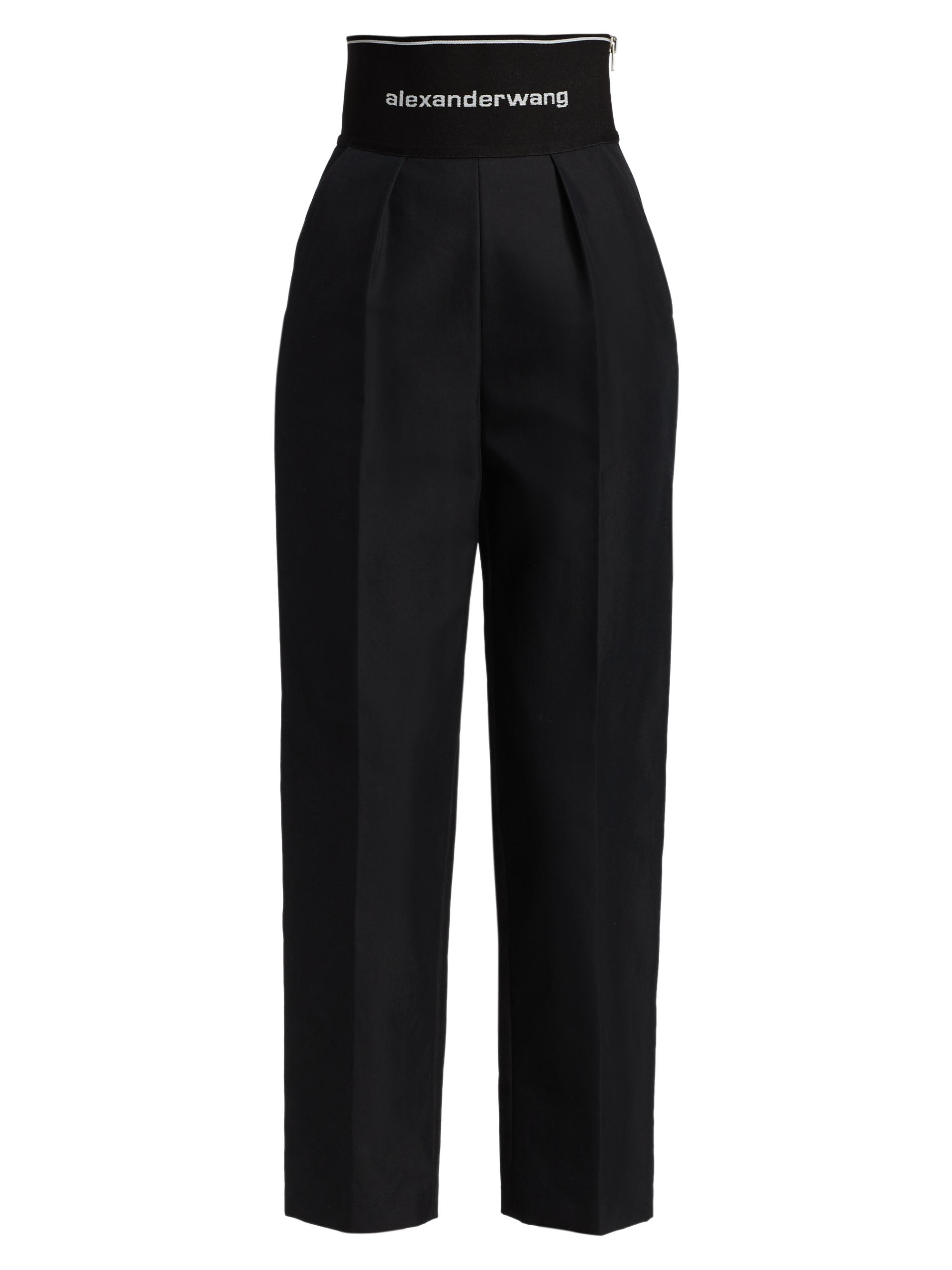 alexanderwang t logo elastic pants