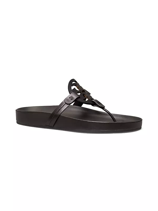 Miller Cloud Leather Thong Sandals