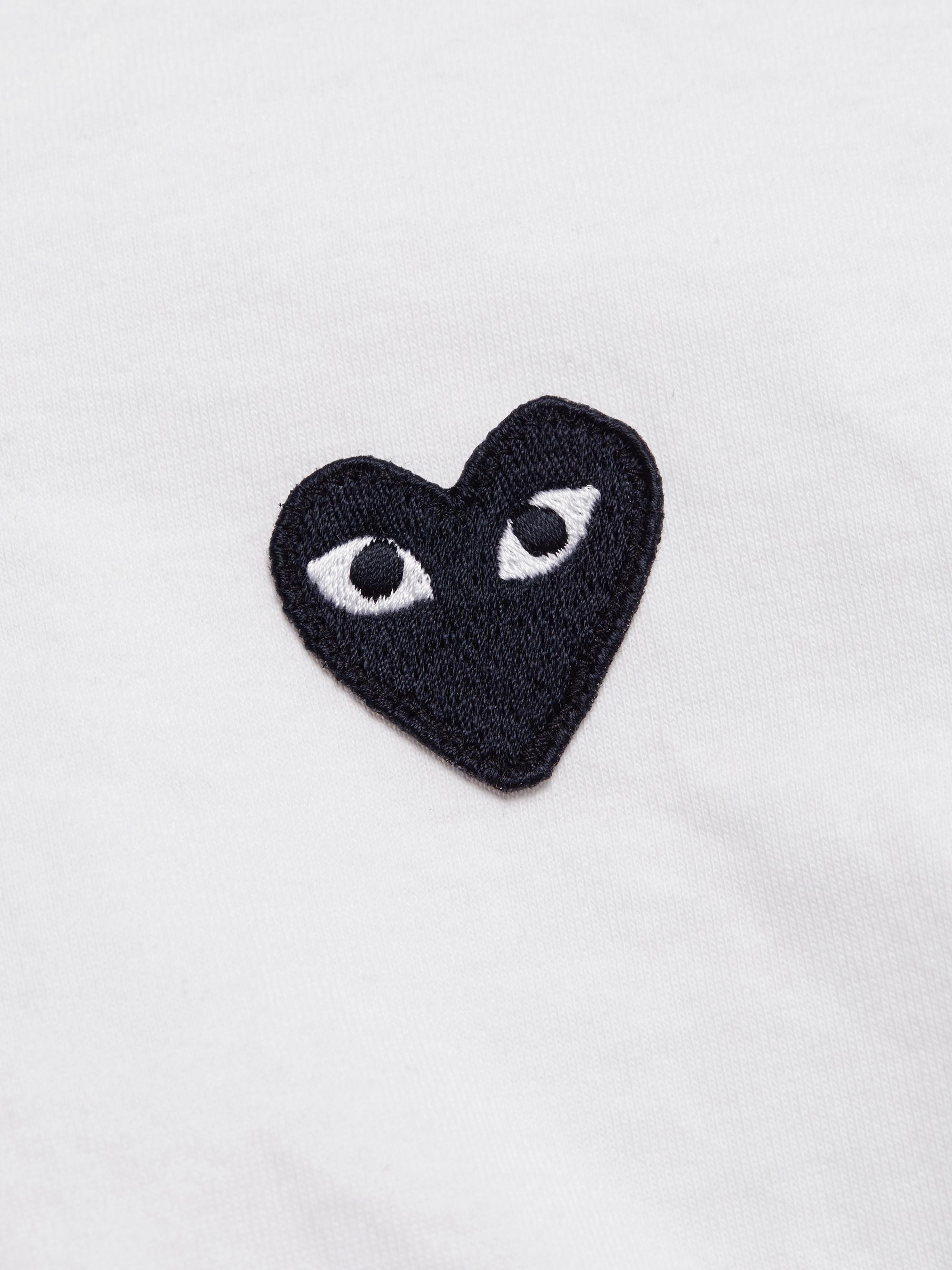 Comme des Garçons PLAY Women's Heart T-Shirt - White | Thumbnail 7