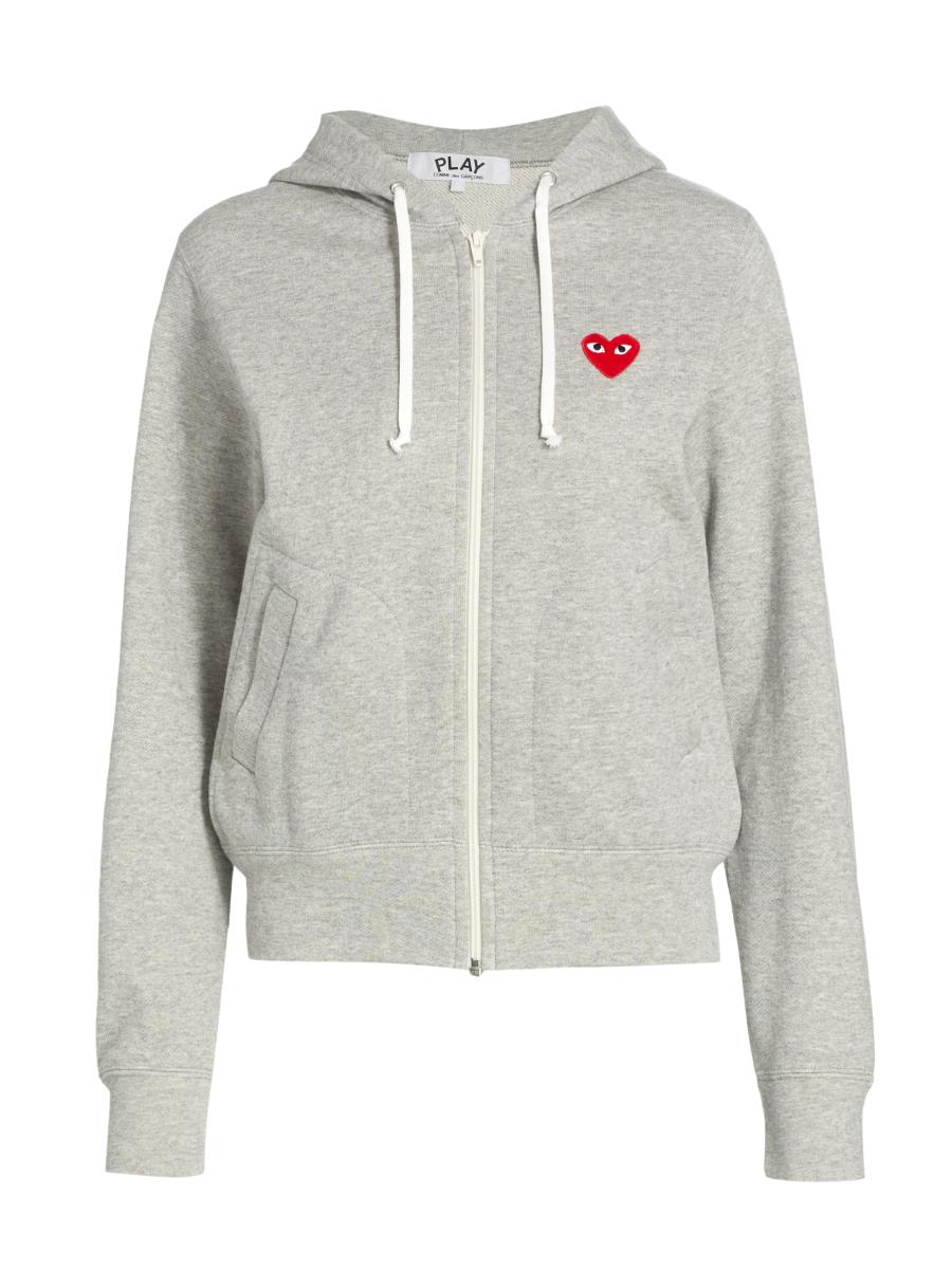 HTH hth heart logo zip hoodie グレー heart logo zip hoodie – YZ