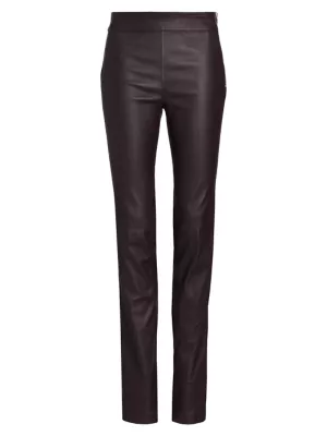 Shop Helmut Lang Leather Trousers | Saks Fifth Avenue
