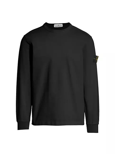 Stone Island Logo-Accented Sweatshirt - Size L