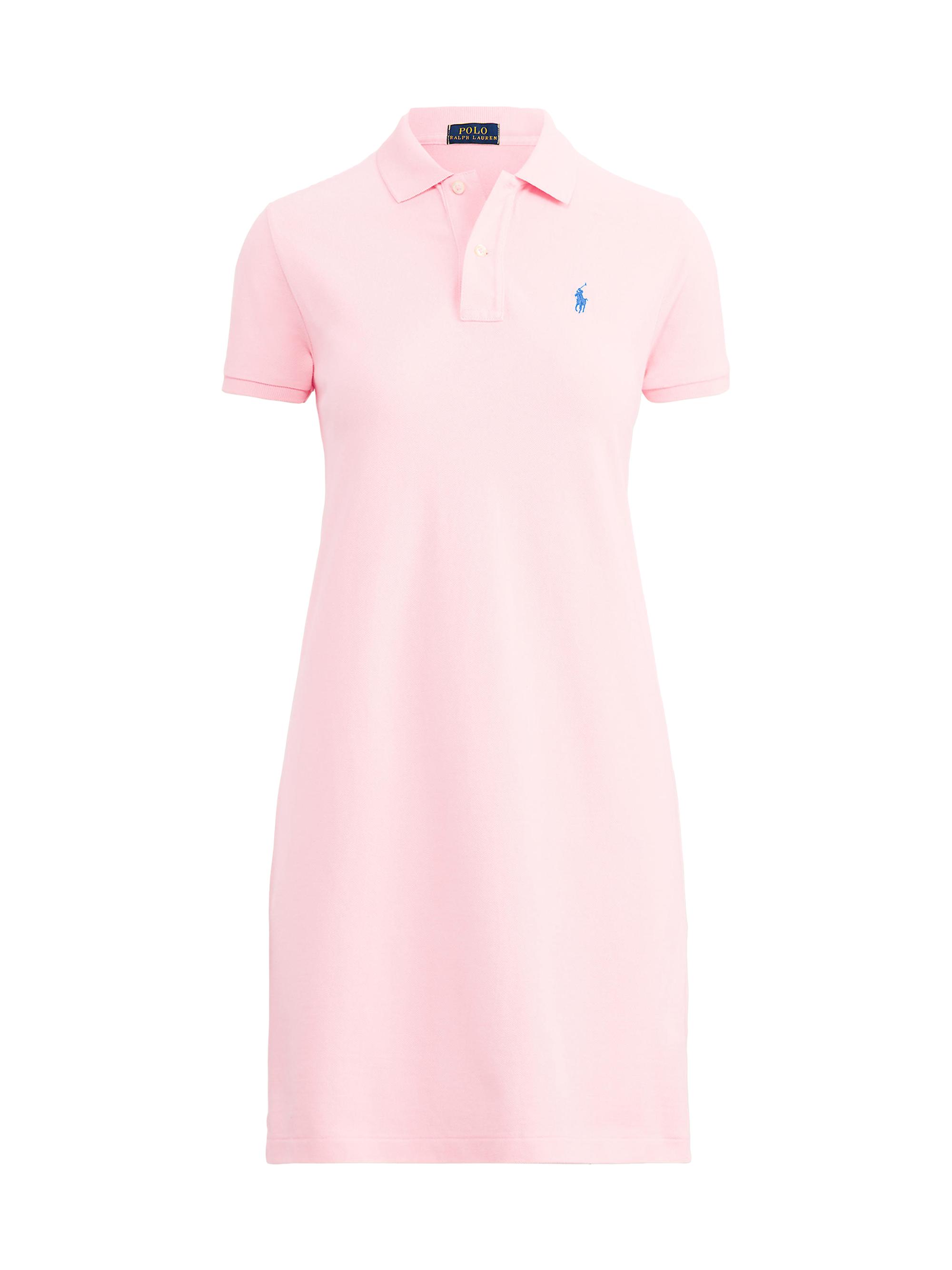 Shop Polo Ralph Lauren Cotton Mesh Short-Sleeve Polo Dress | Saks Fifth  Avenue