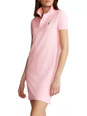 Shop Polo Ralph Lauren Cotton Mesh Short-Sleeve Polo Dress | Saks Fifth  Avenue