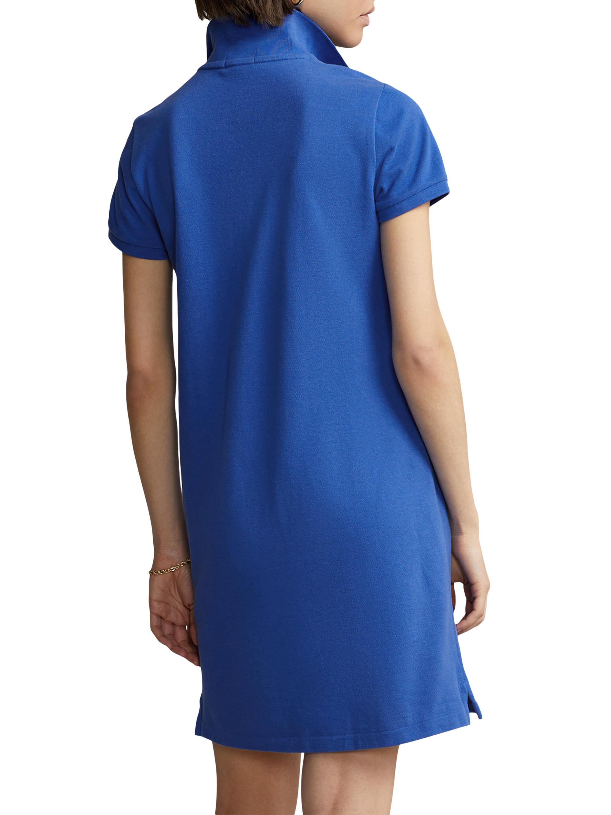 Polo Ralph Lauren Cotton Mesh Short-Sleeve Polo Dress | Saks Fifth