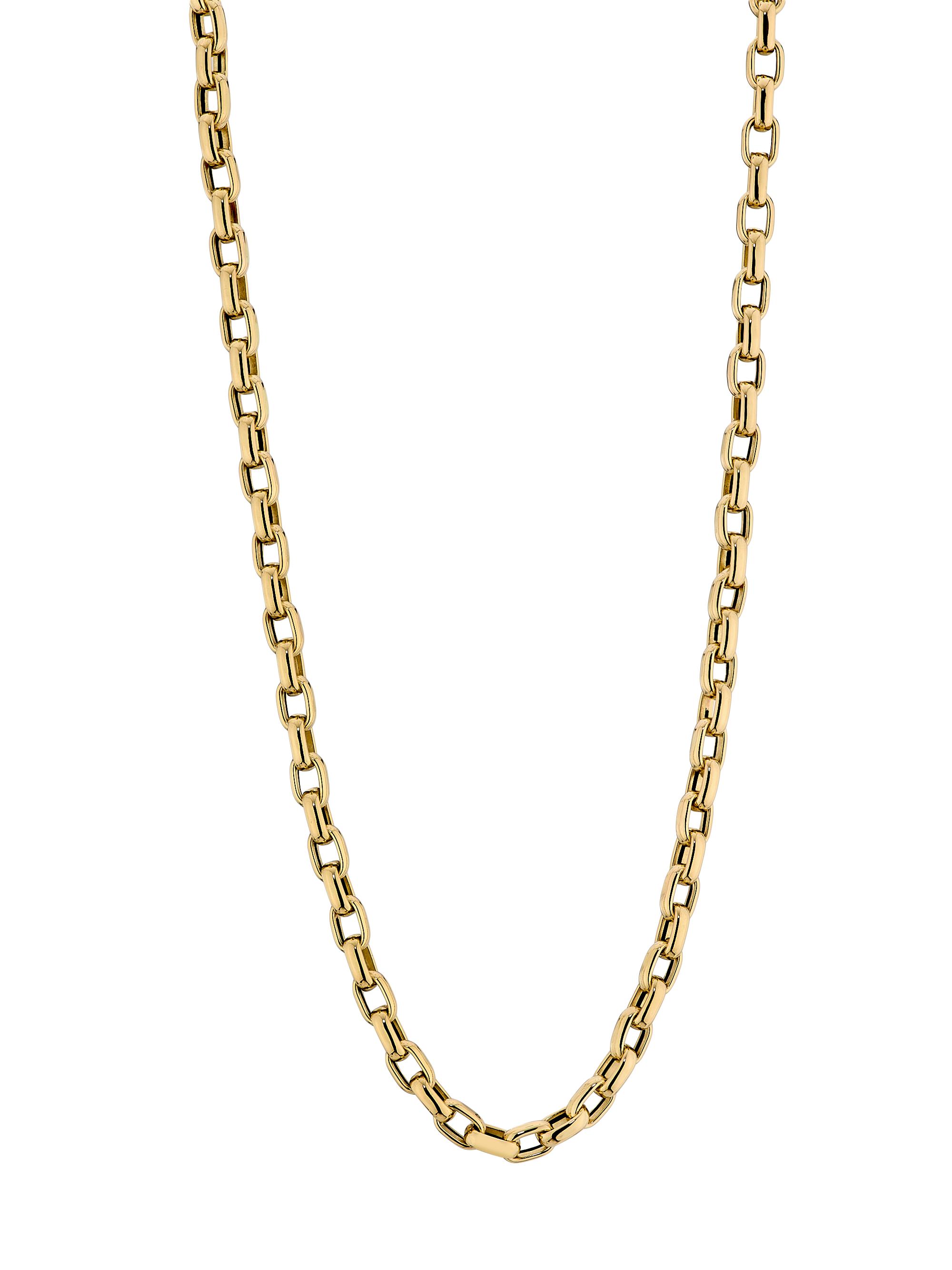 Roberto Coin Women's Tiny Treasures 18K Yellow Gold Box Chain Necklace/17" - Yellow Gold