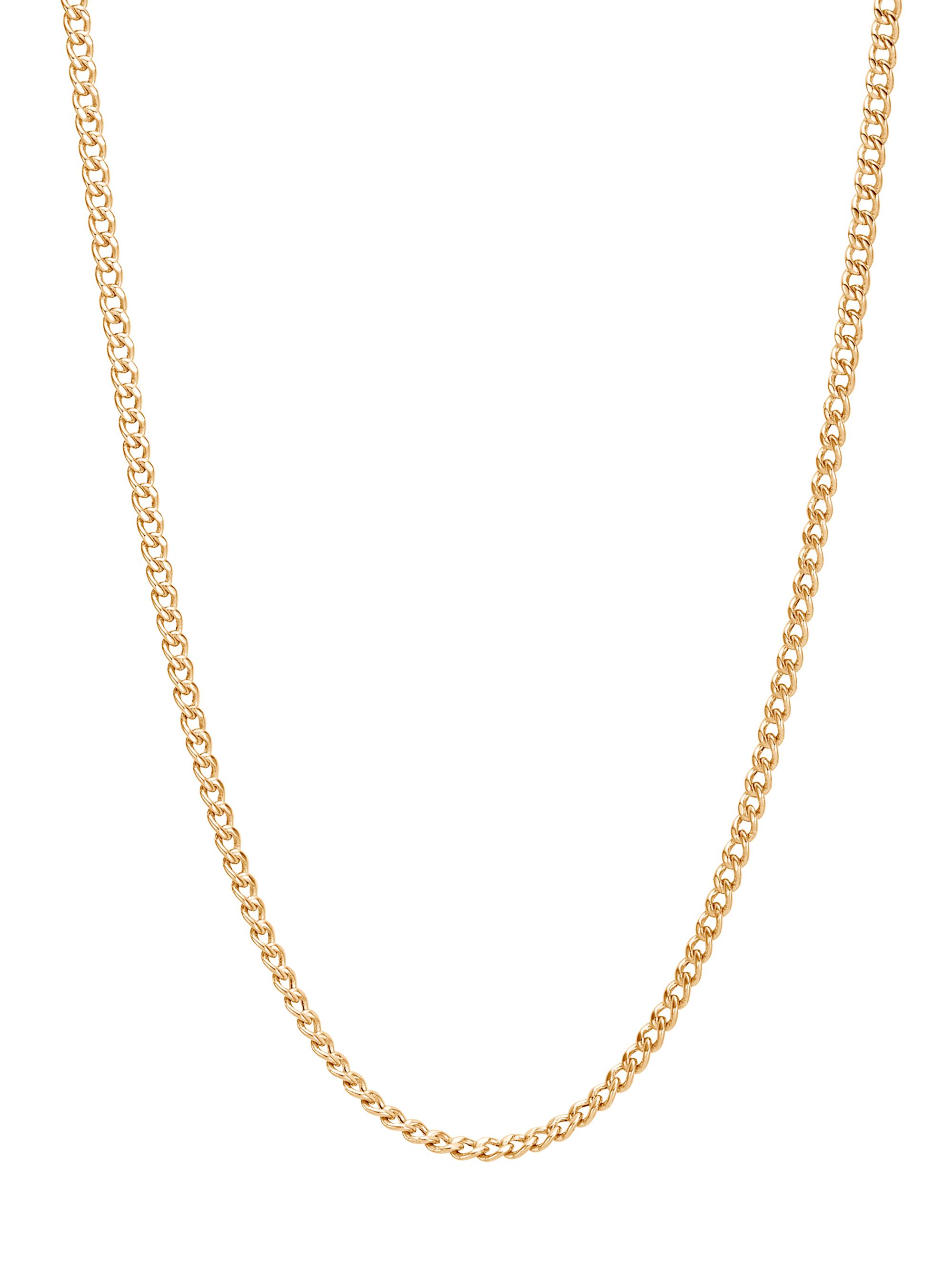John Hardy Men's Classic Chain 18K Yellow Gold Curb Link Necklace - Gold