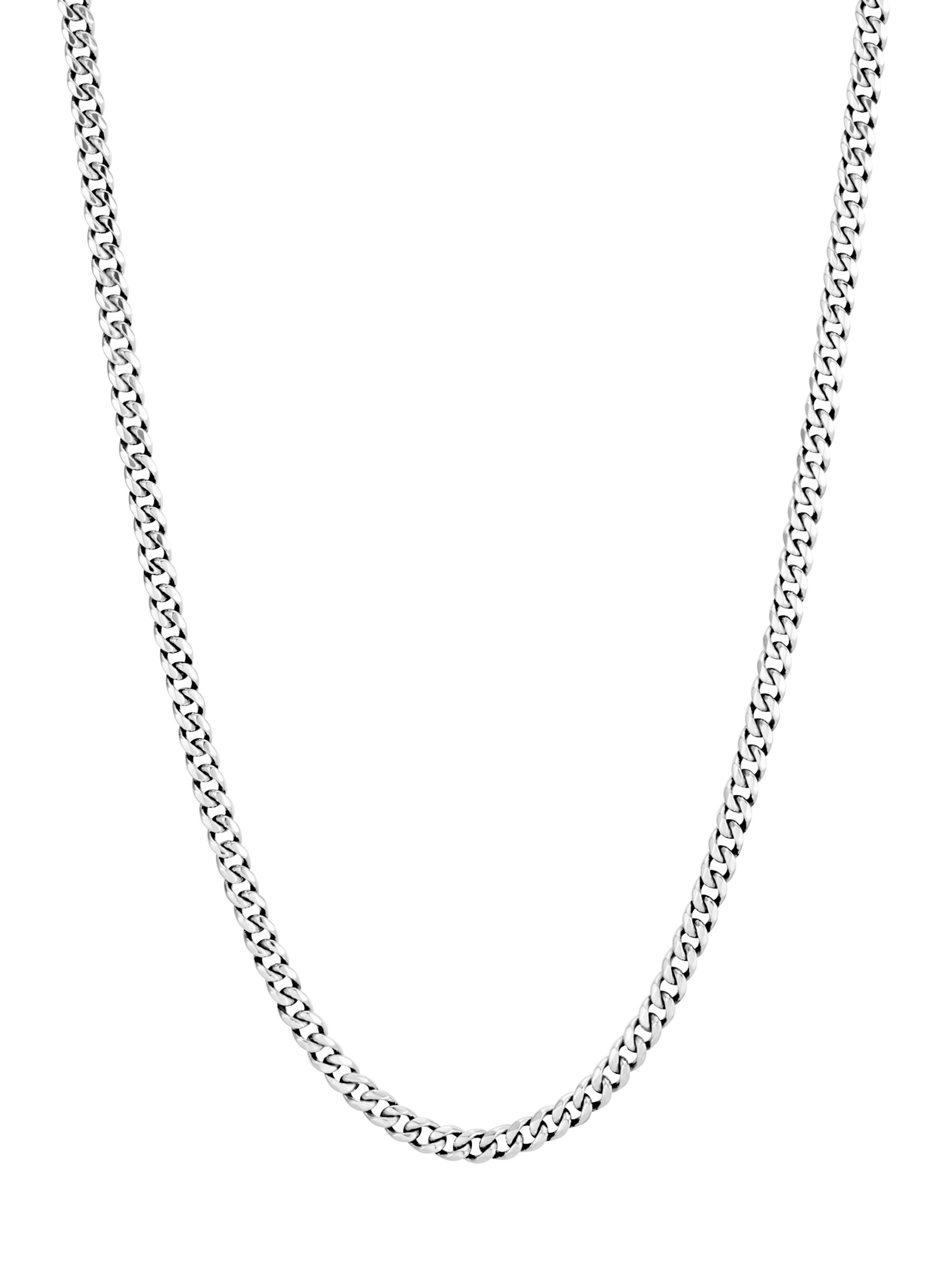John Hardy Men's Classic Chain Sterling Silver Curb Link Necklace - Silver