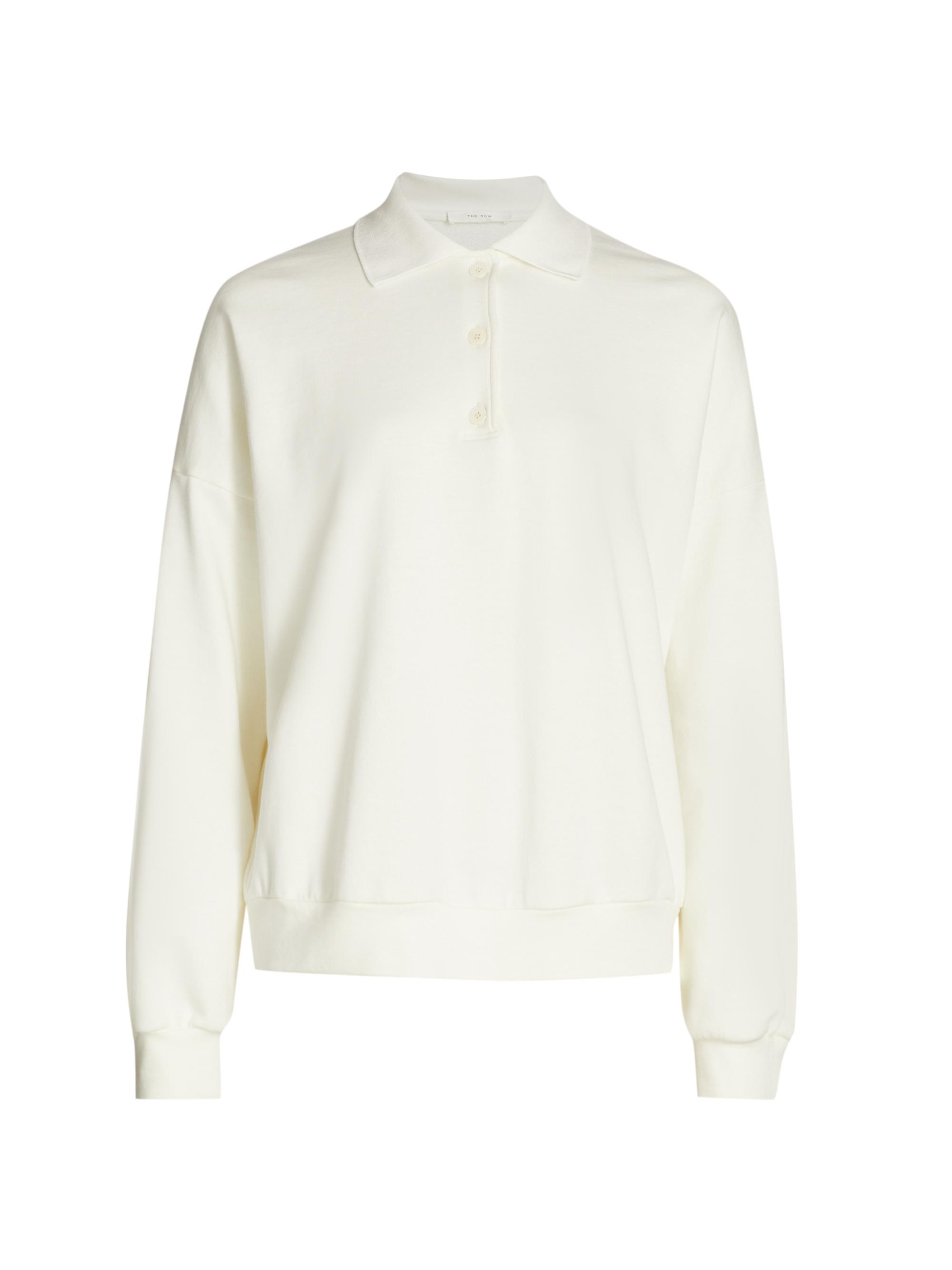 The Row Women's Corzas Collared Top - Seashell