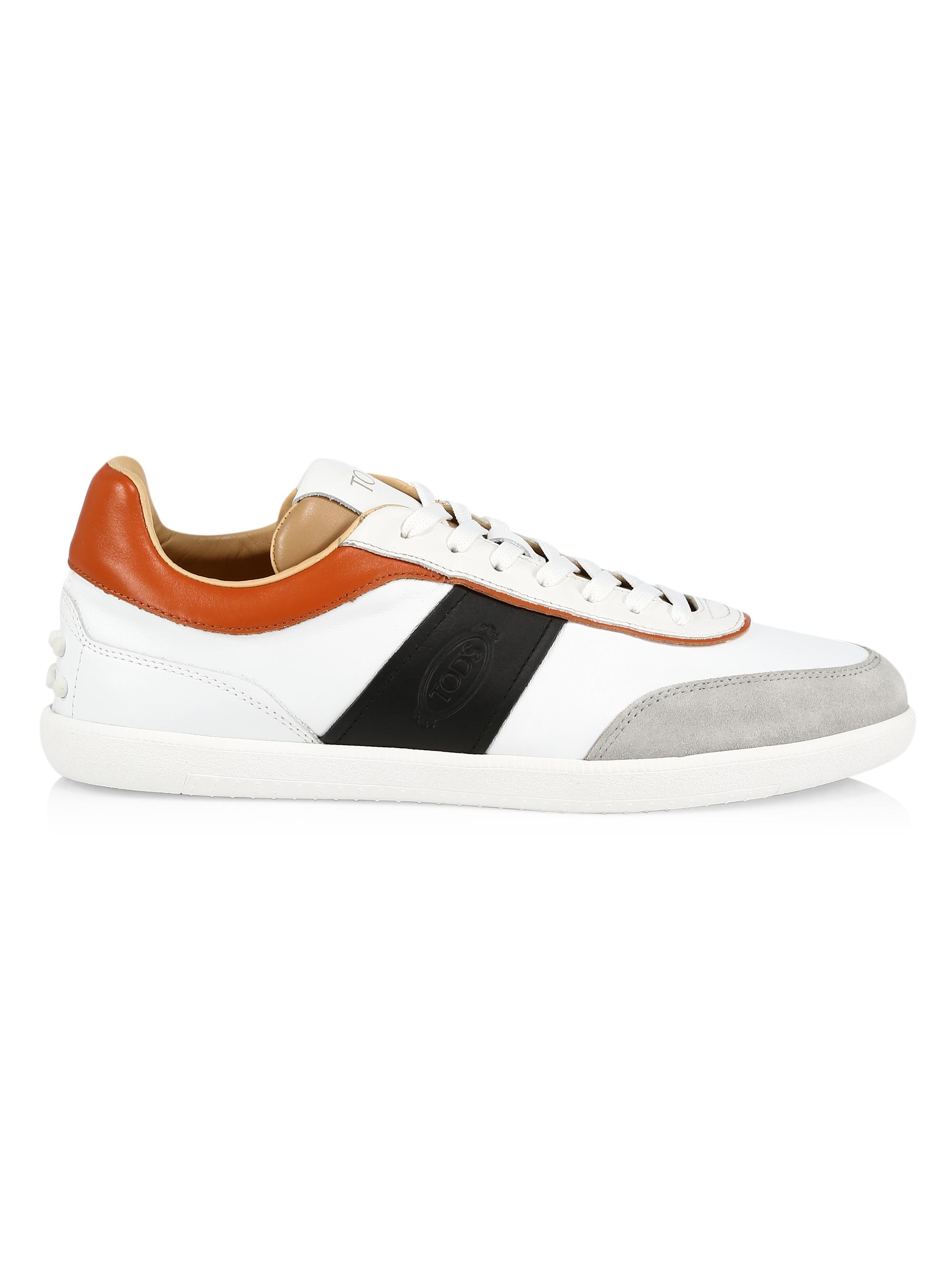 Tod's Men's Cassetta 68C Leather & Suede Sneakers