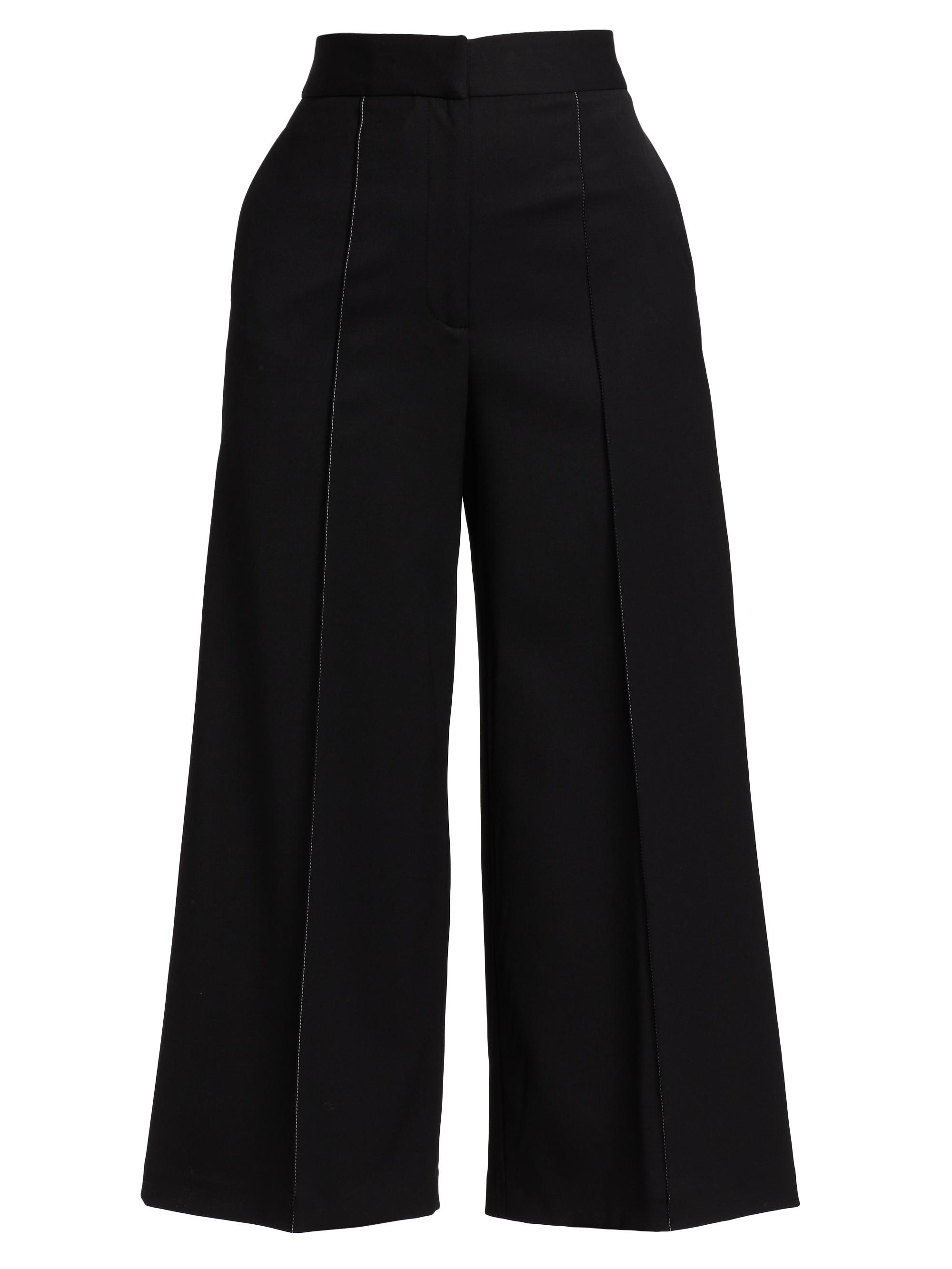 Proenza Schouler Women's Stretch-Wool Suiting Culottes - Black