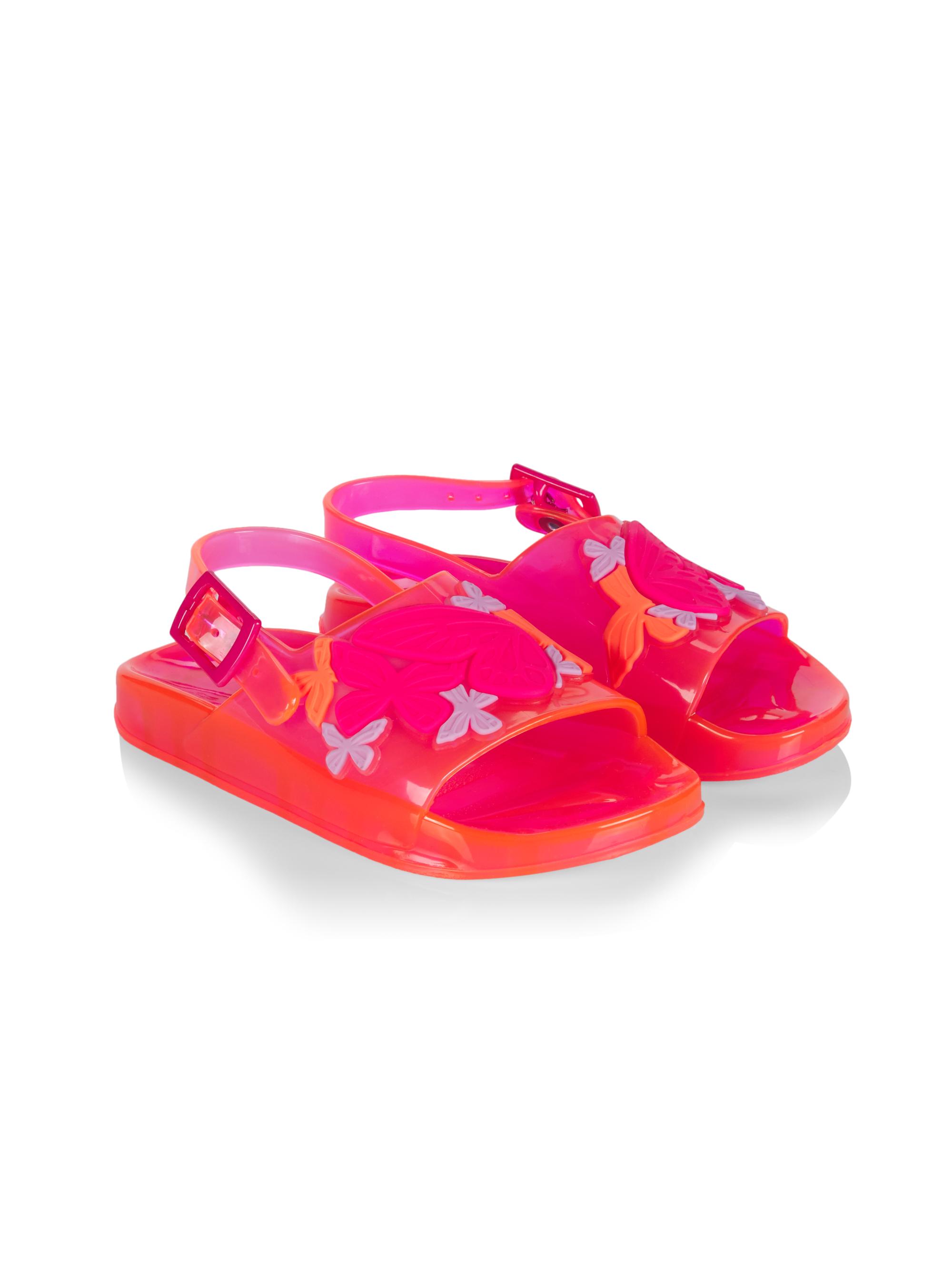 Sophia Webster Baby's Butterfly Jelly Slingback Sandals - Pink 9.5 (Toddler)