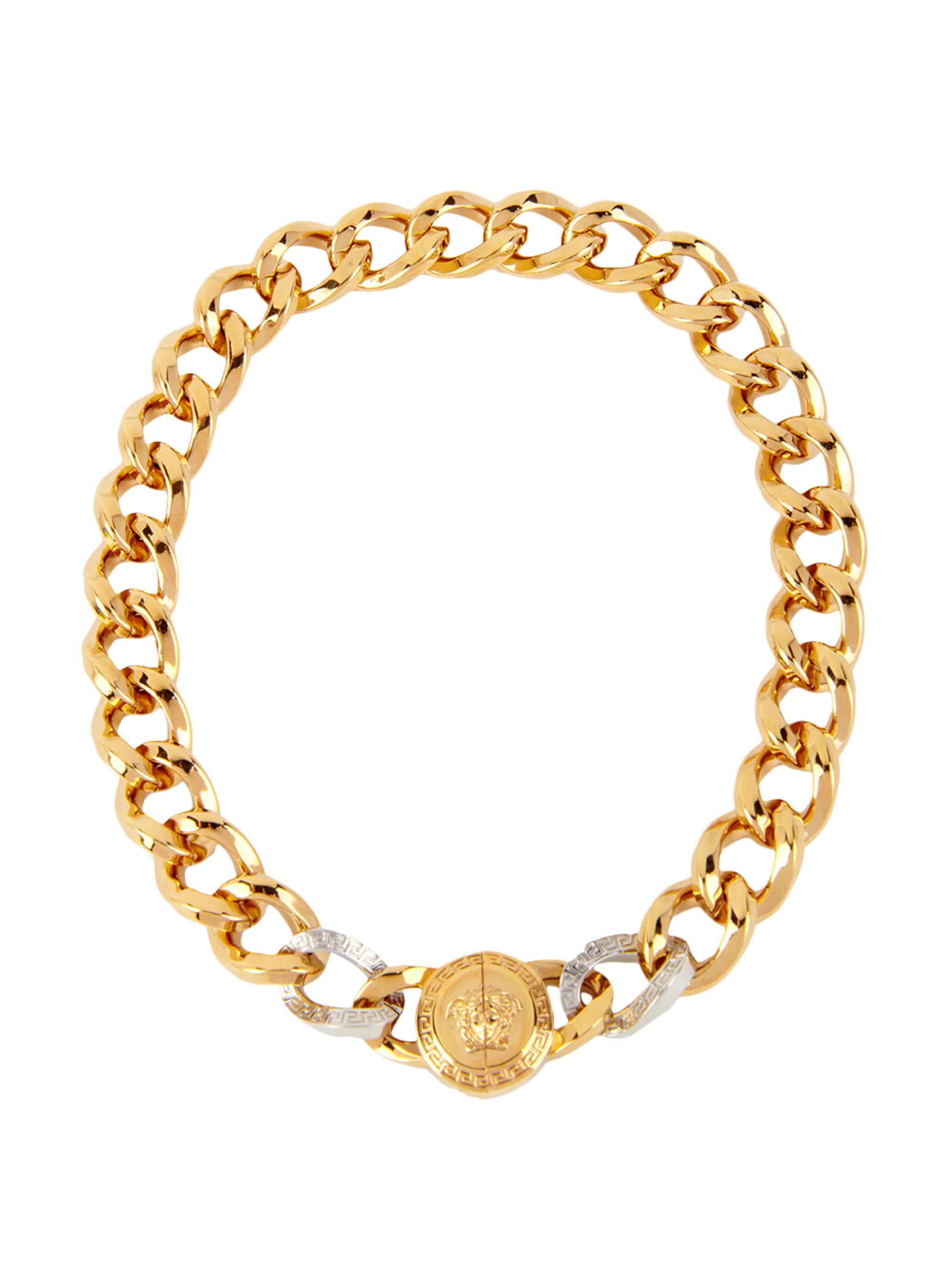 Versace Men's Medusa Chain Necklace - Gold