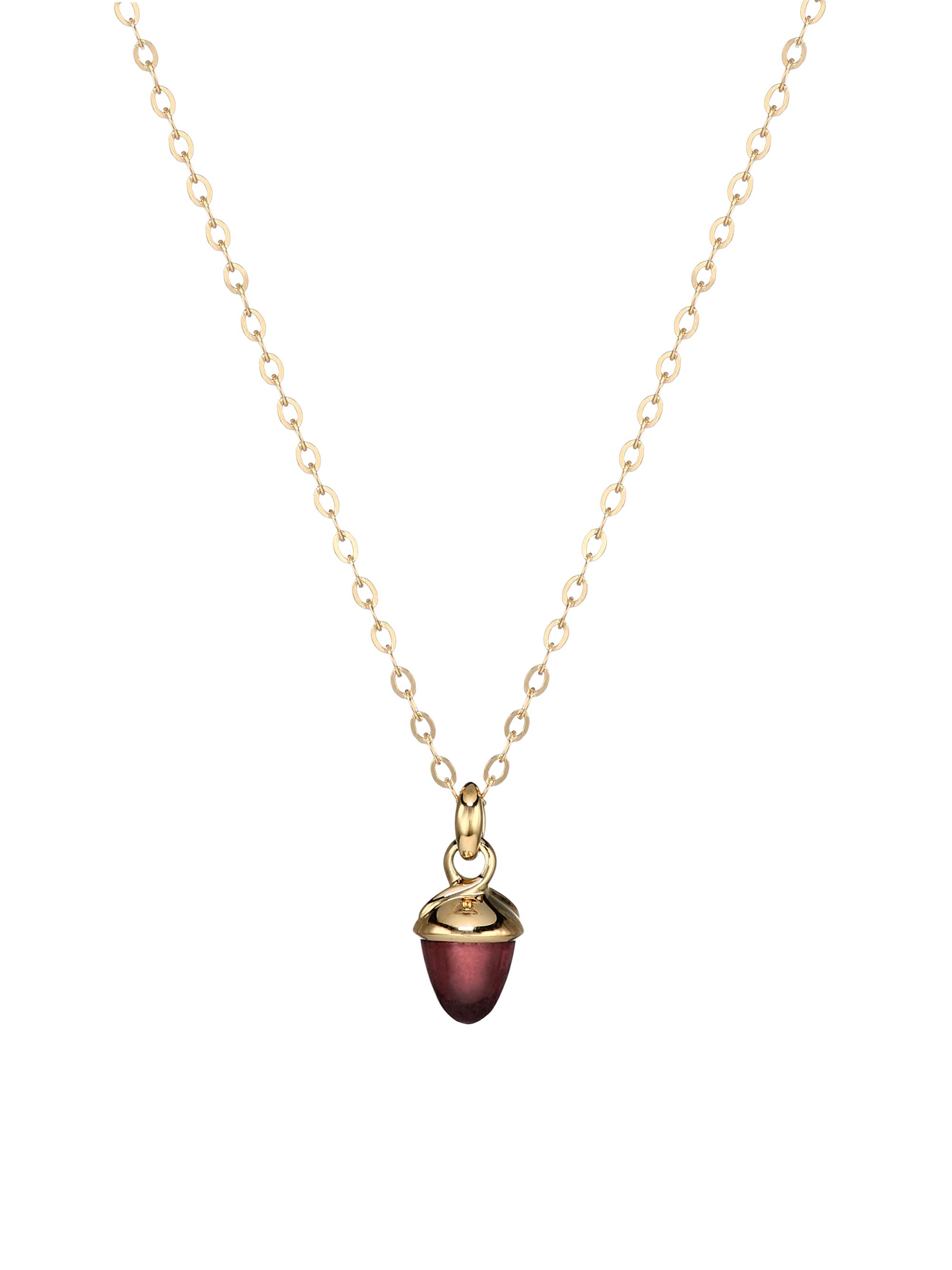 Tamara Comolli Women's My Mikado 18K Yellow Gold & Rose Tourmaline Acorn Pendant Necklace - Rose Tourmaline