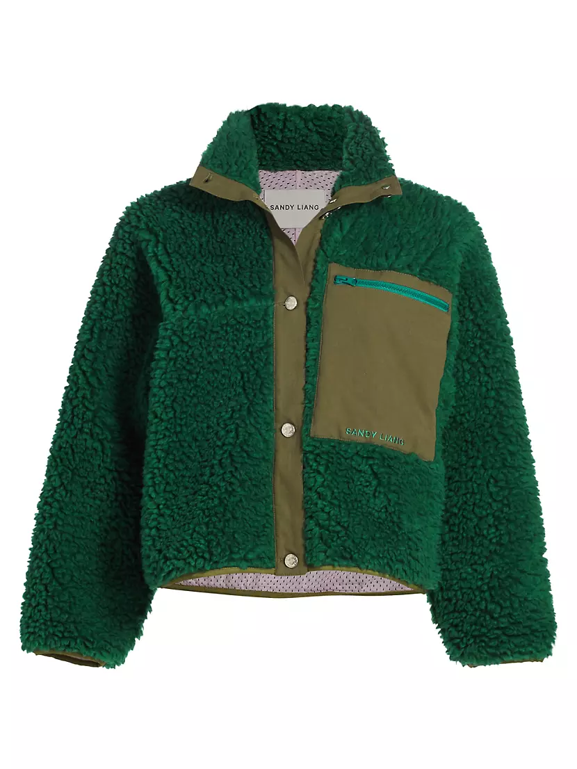 Shop Sandy Liang Jansport Fleece Jacket | Saks Fifth Avenue