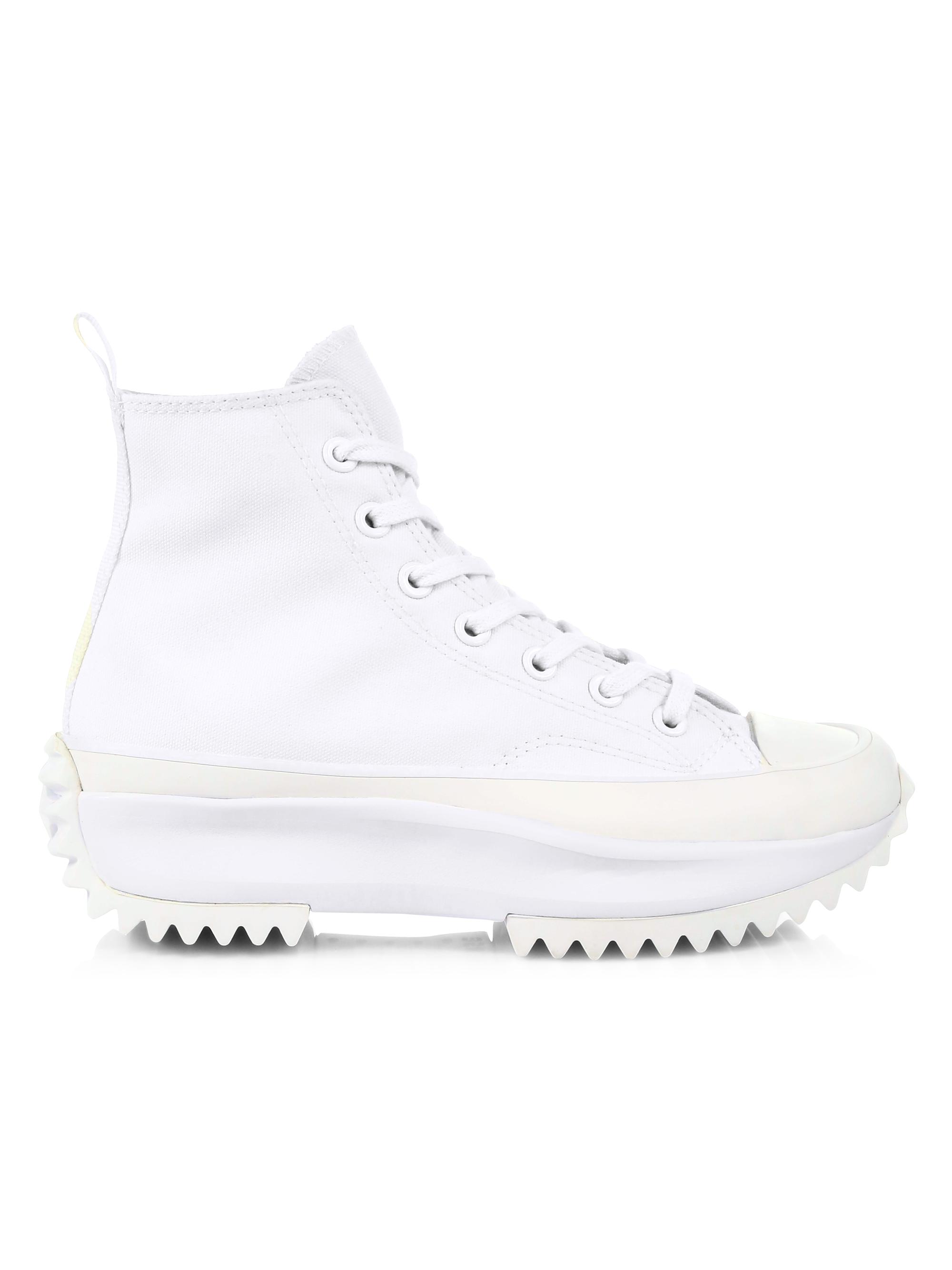 Converse Women's Run Star Hike High-Top Canvas Sneakers - White