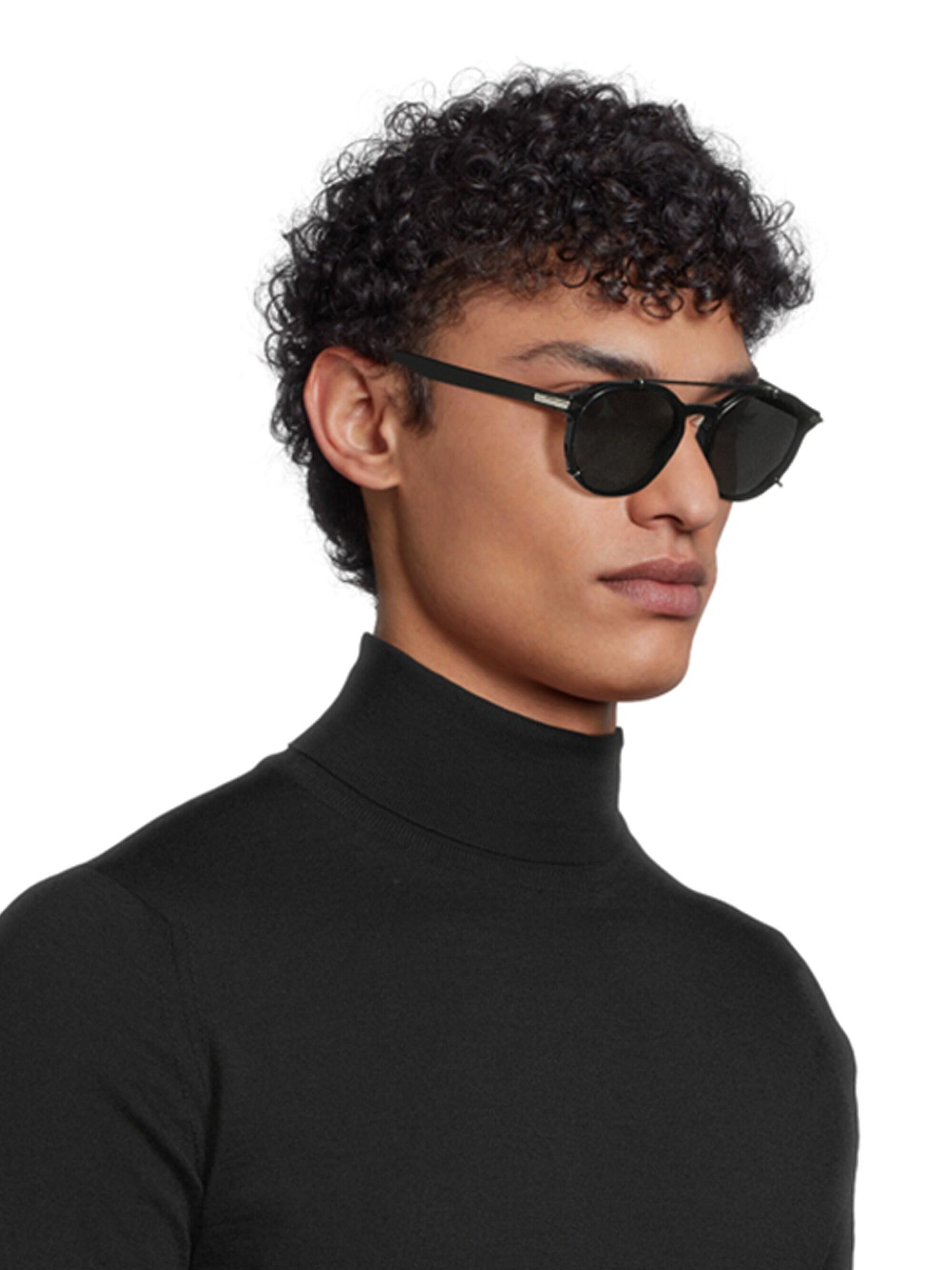 Dior DiorBlackSuit RI 56MM Round Sunglasses | Saks Fifth Avenue